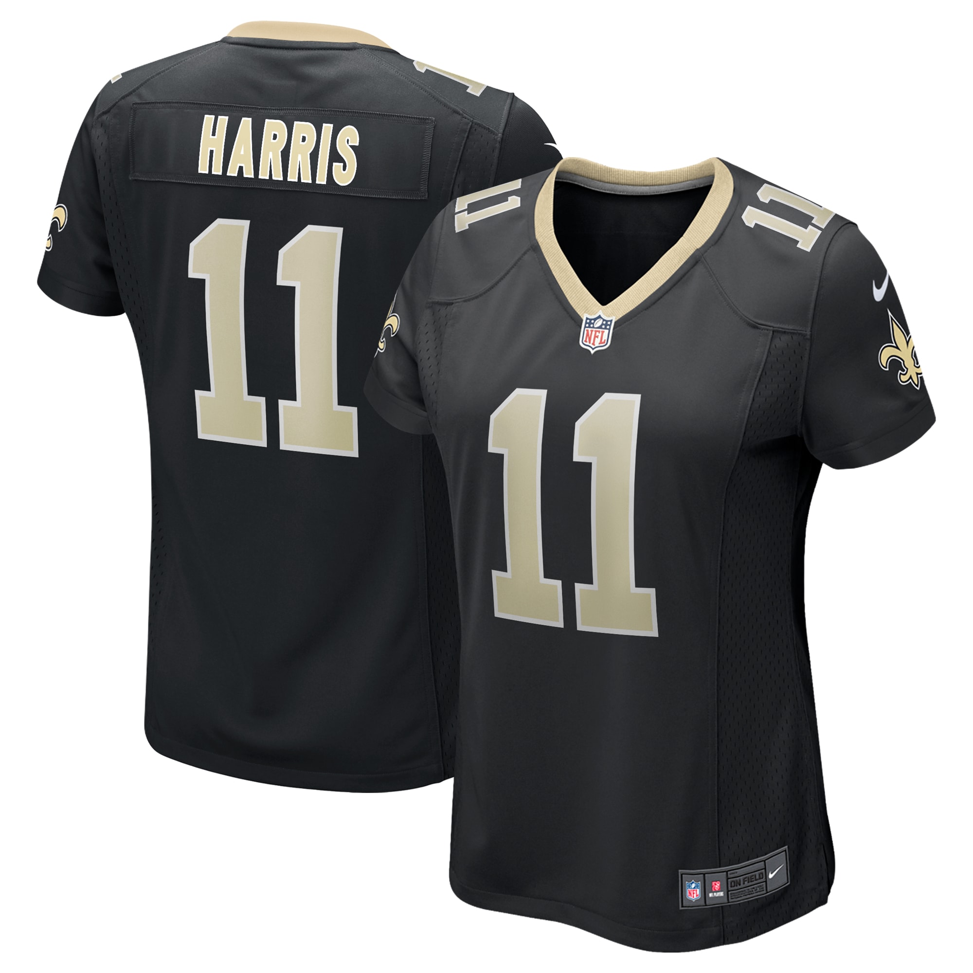 Deonte Harris New Orleans Saints Nike Women's Game Jersey - Black - vstockx