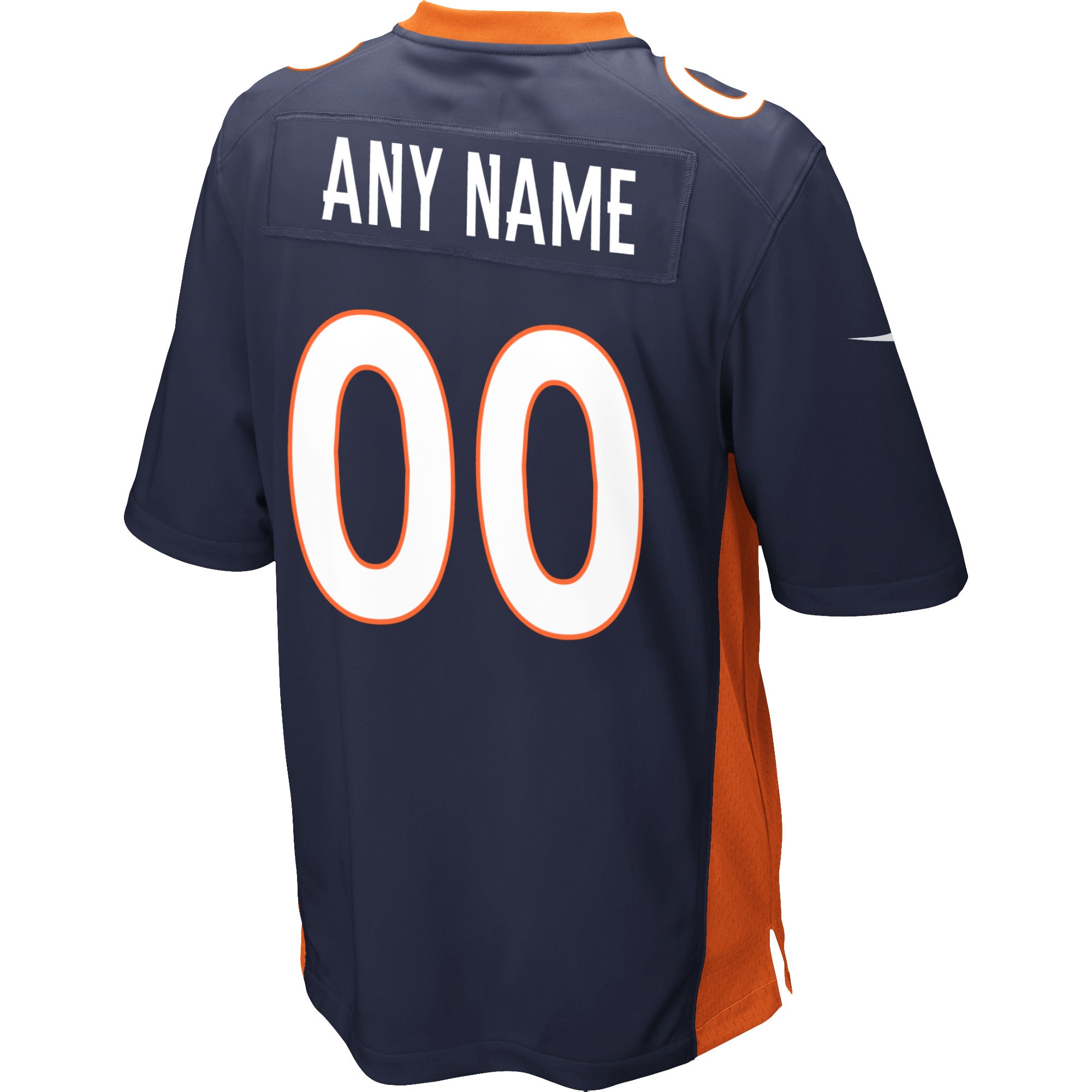 Denver Broncos Nike Alternate Custom Game Jersey - Navy - vstockx