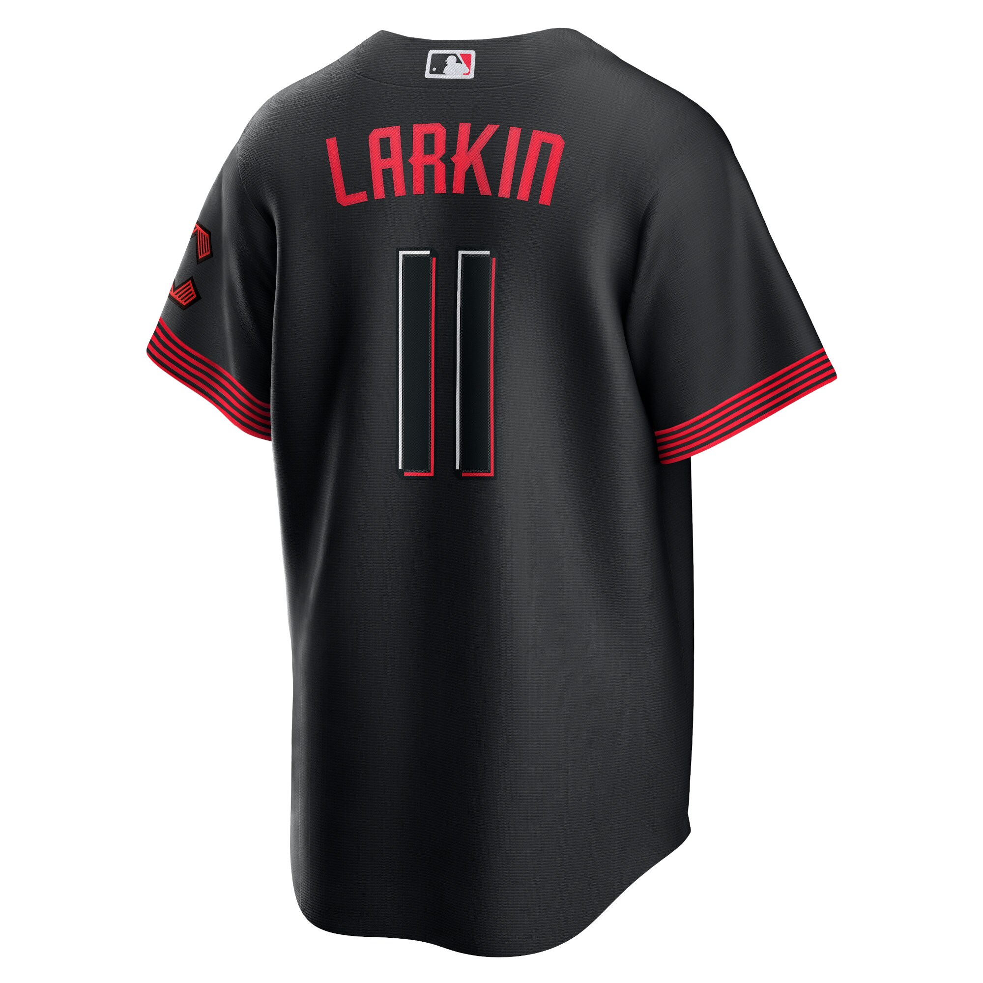 Barry Larkin Cincinnati Reds Nike 2023 City Connect Replica Player Jersey - Black - vstockx