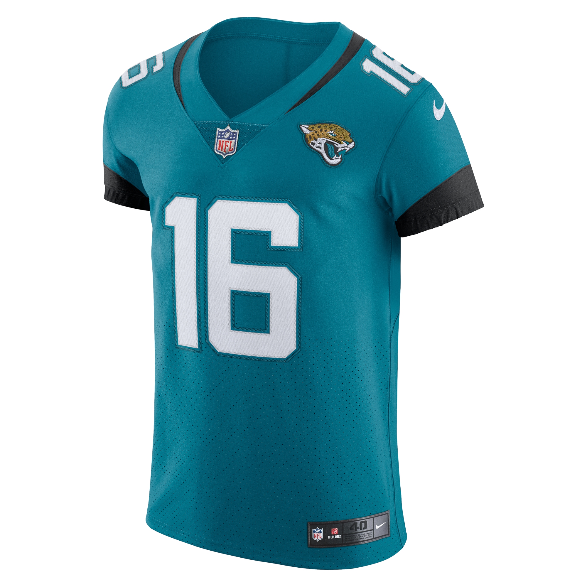 Trevor Lawrence Jacksonville Jaguars Nike Vapor Elite Jersey - Teal - vstockx
