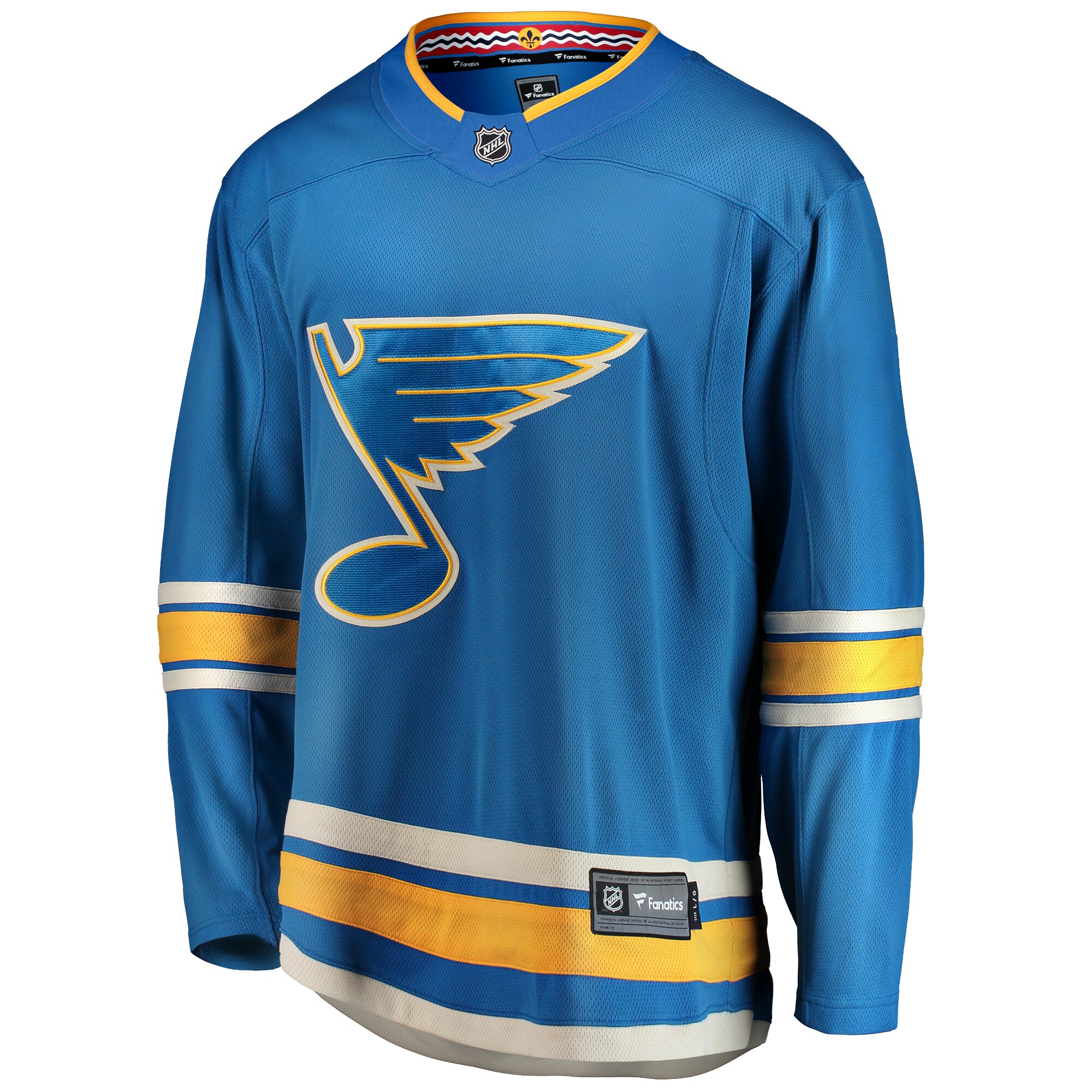 St. Louis Blues Fanatics Branded Youth Alternate Breakaway Jersey - Blue - vstockx