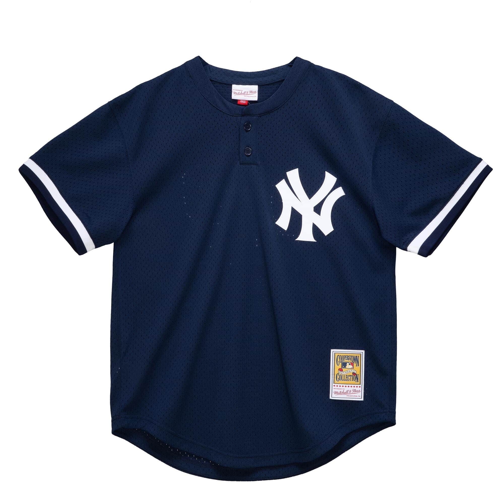 Authentic Derek Jeter New York Yankees 1995 Pullover Jersey - vstockx