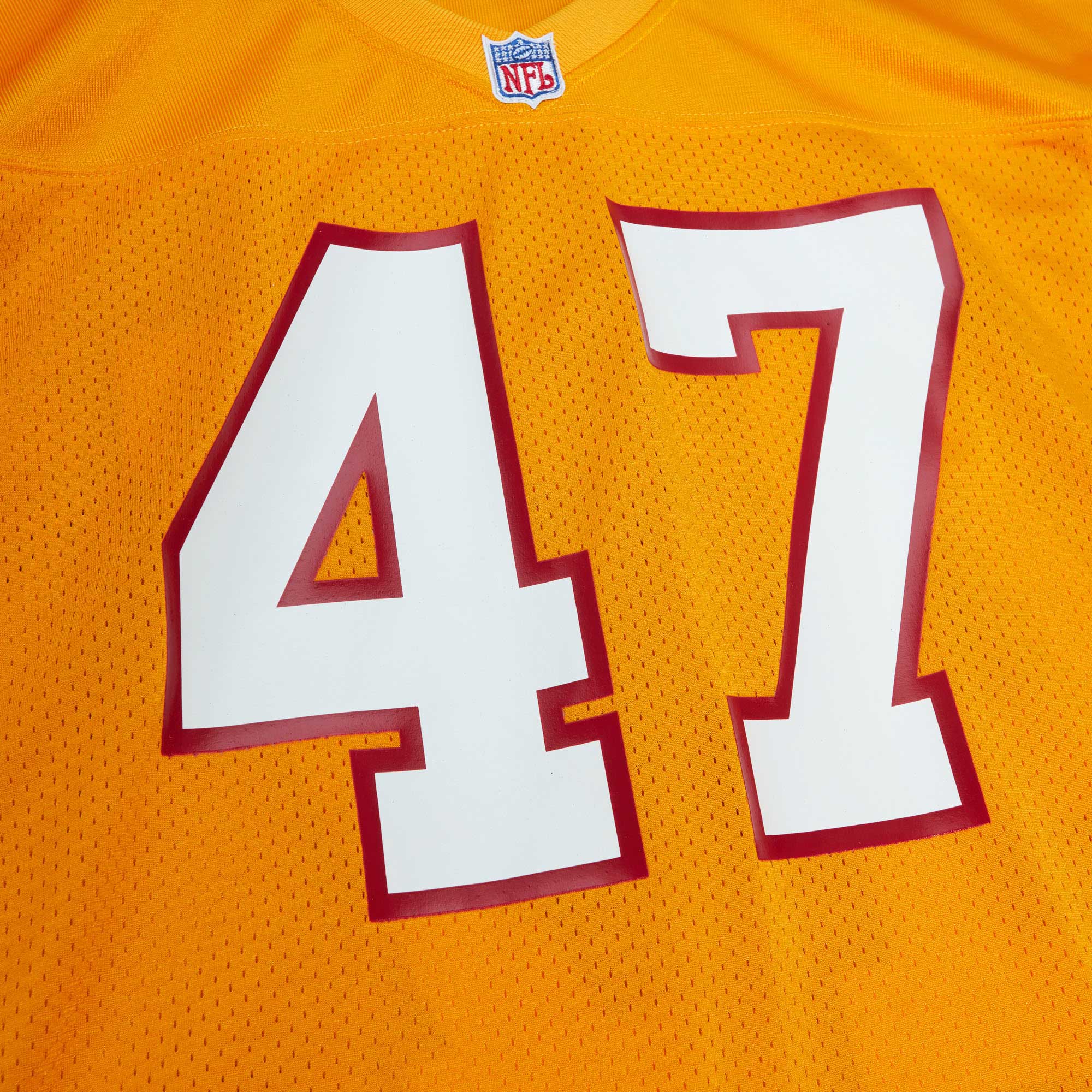 John Lynch Tampa Bay Buccaneers Mitchell & Ness 1993 Authentic Jersey - Orange - vstockx