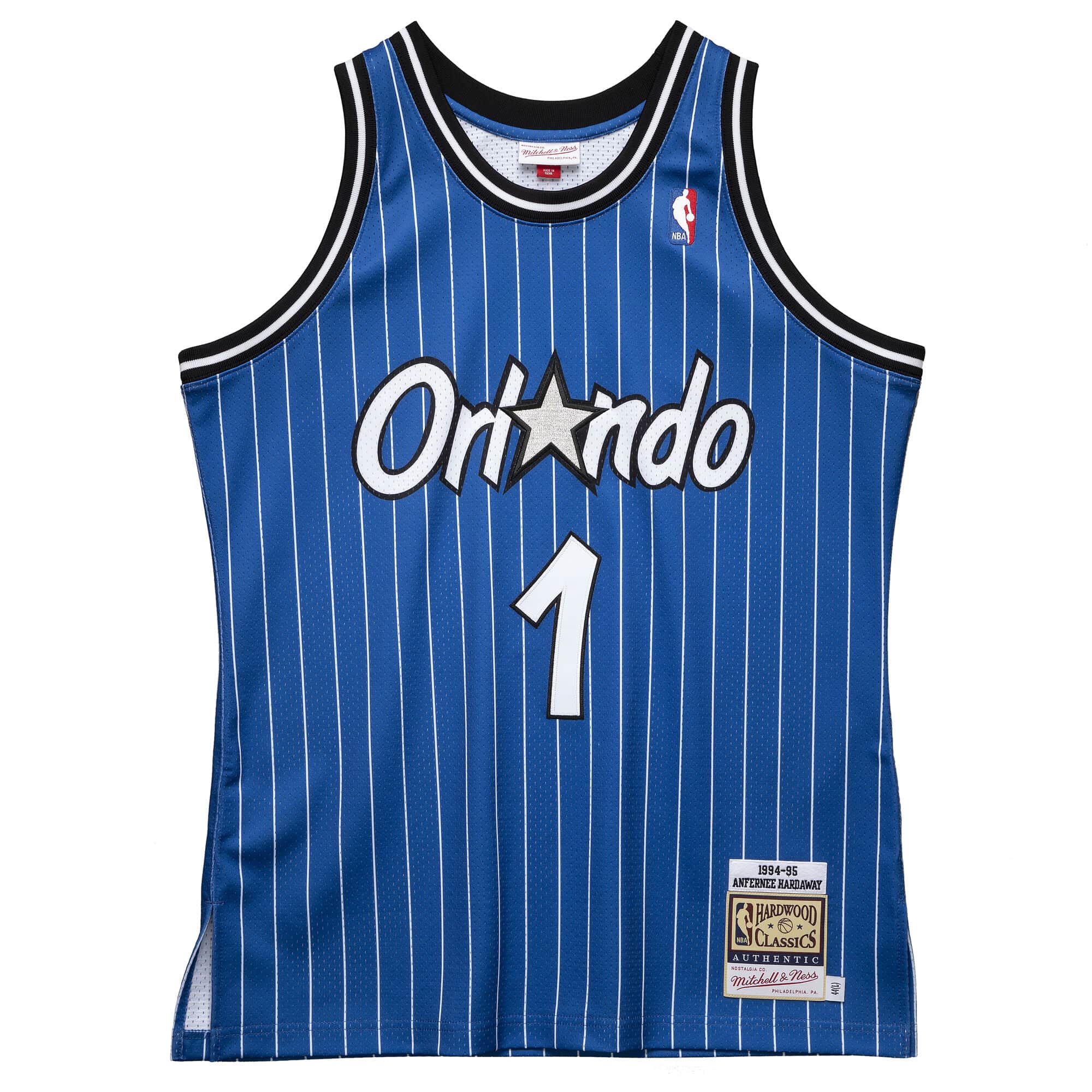 Authentic Anfernee Hardaway Orlando Magic 1994-95 Jersey - vstockx