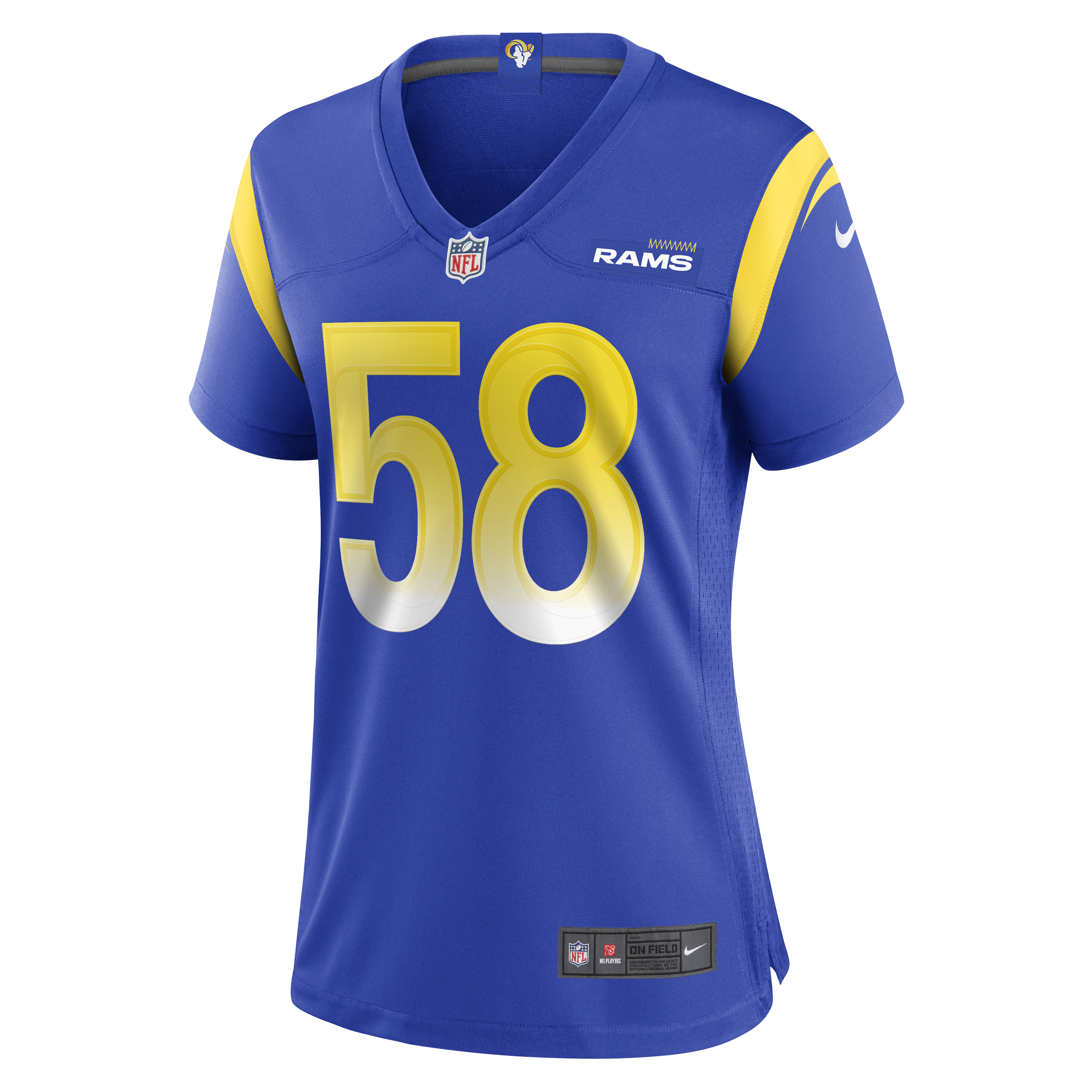 DeAndre Square Los Angeles Rams Nike Women's Game Jersey - Royal - vstockx