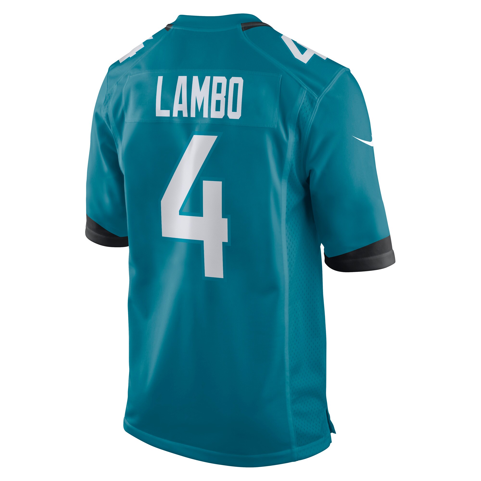 Josh Lambo Jacksonville Jaguars Nike Game Jersey - Teal - vstockx