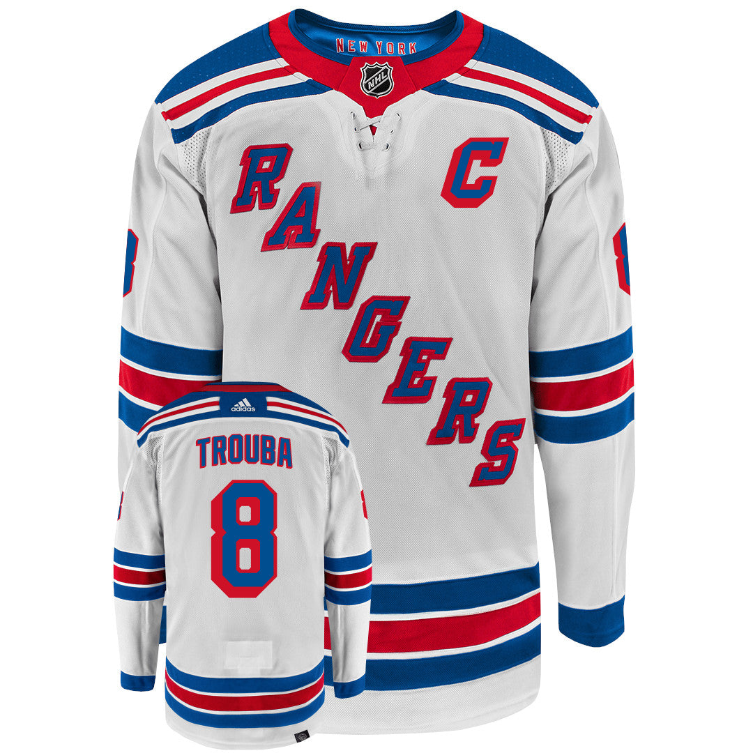 Jacob Trouba New York Rangers Adidas Primegreen Authentic NHL Hockey Jersey - vstockx