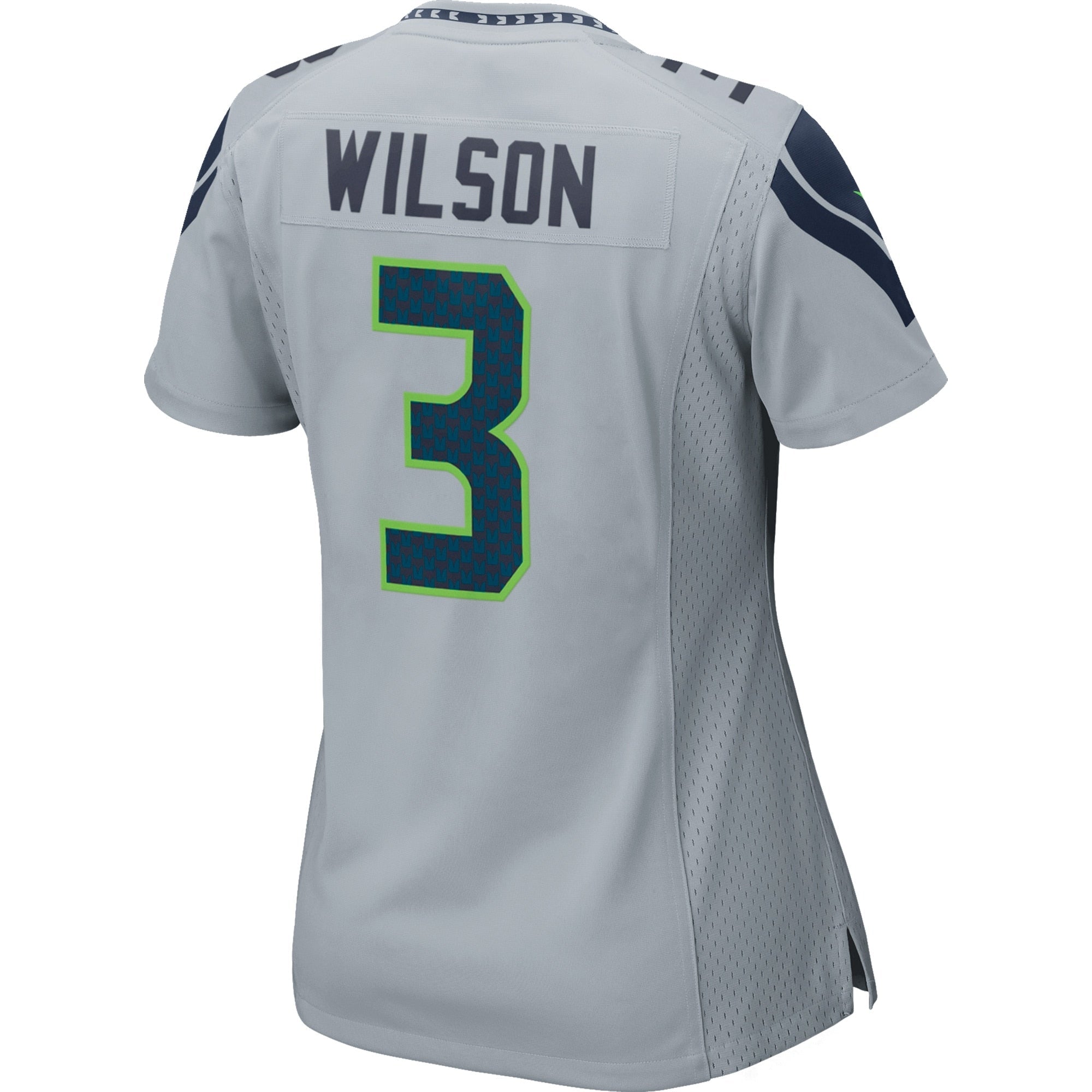 Women's Seattle Seahawks Russell Wilson Nike Gray Game Jersey - vstockx