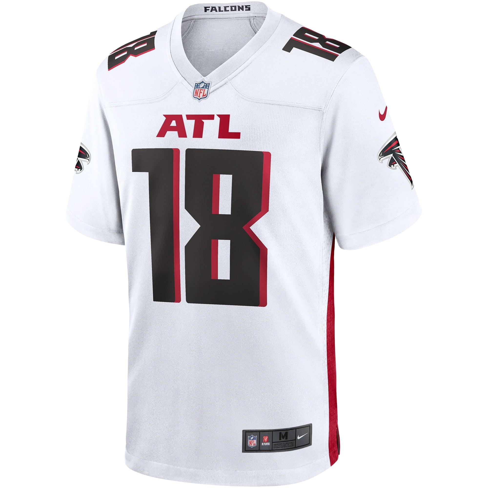 Men's Nike Calvin Ridley White Atlanta Falcons Game Jersey - vstockx