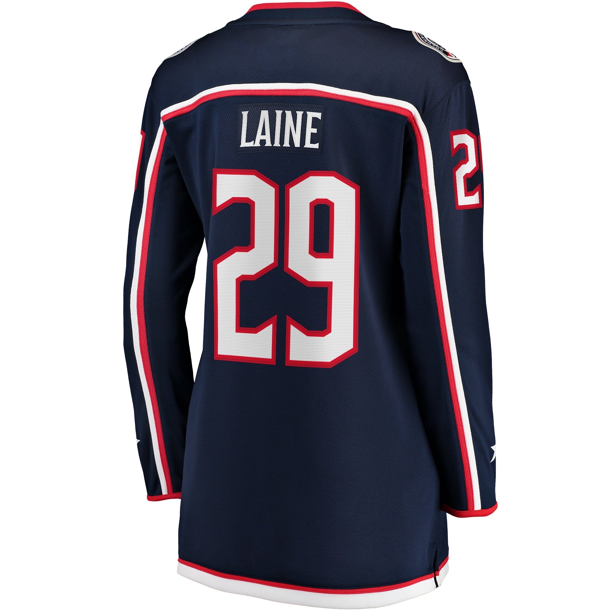 Women's Fanatics Branded Patrik Laine Navy Columbus Blue Jackets Home Breakaway Jersey - vstockx