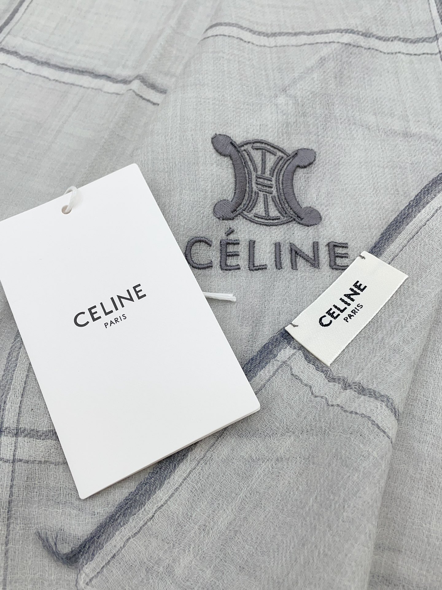 Streetwear Scarf CELINE 328846 SIZE:80*200cm - vstockx