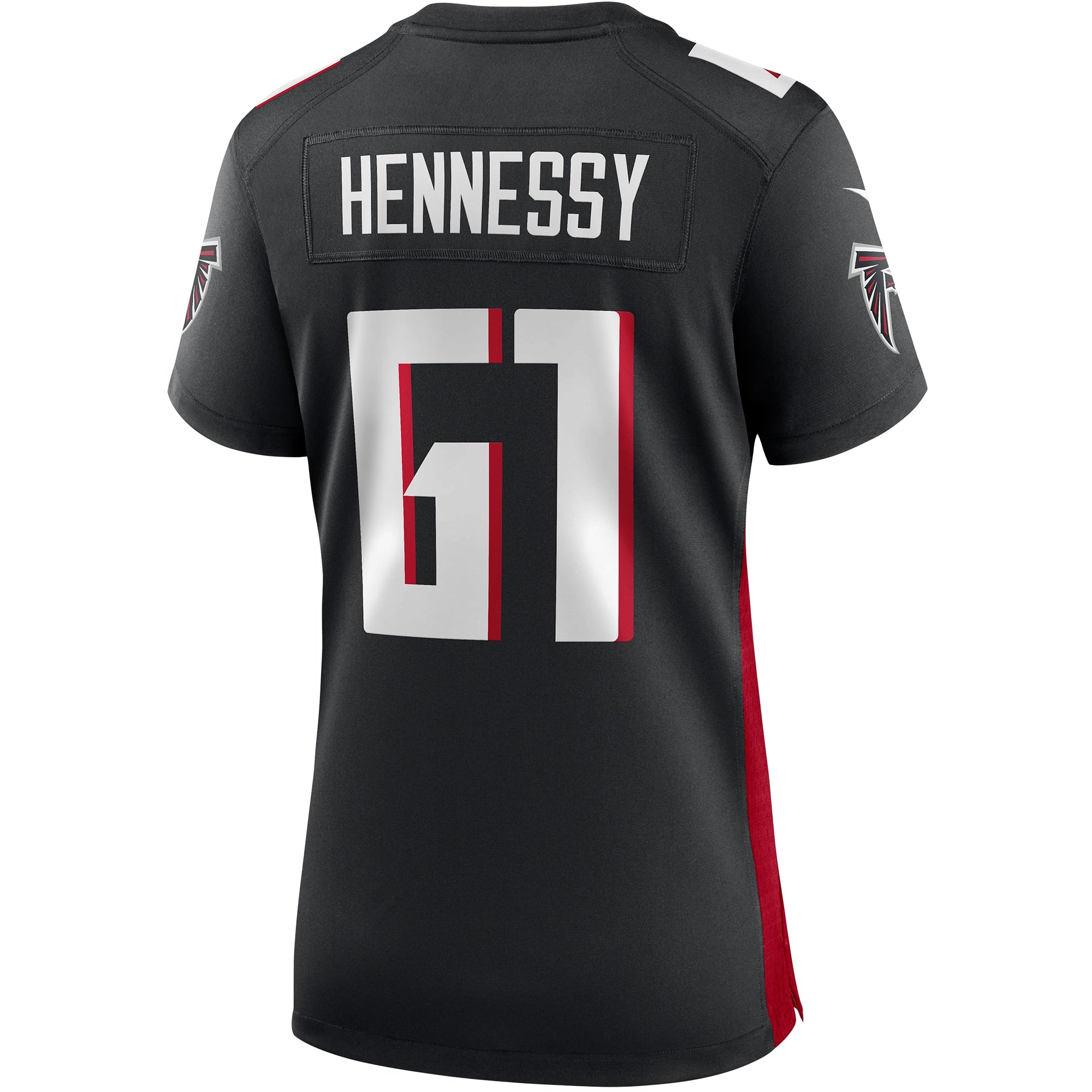 Women's Nike Matt Hennessy Black Atlanta Falcons Game Jersey - vstockx