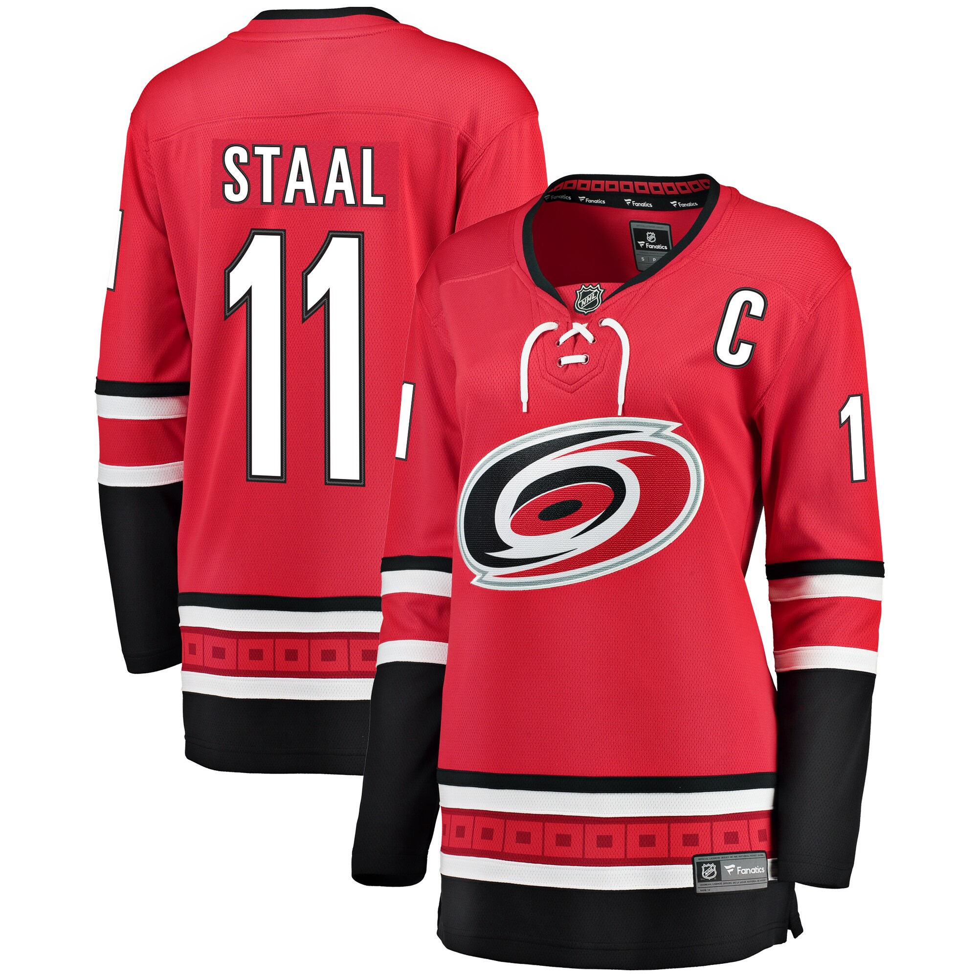 Jordans Staal Carolina Hurricanes Fanatics Branded Women's Alternate Breakaway Player Jersey - Red - vstockx