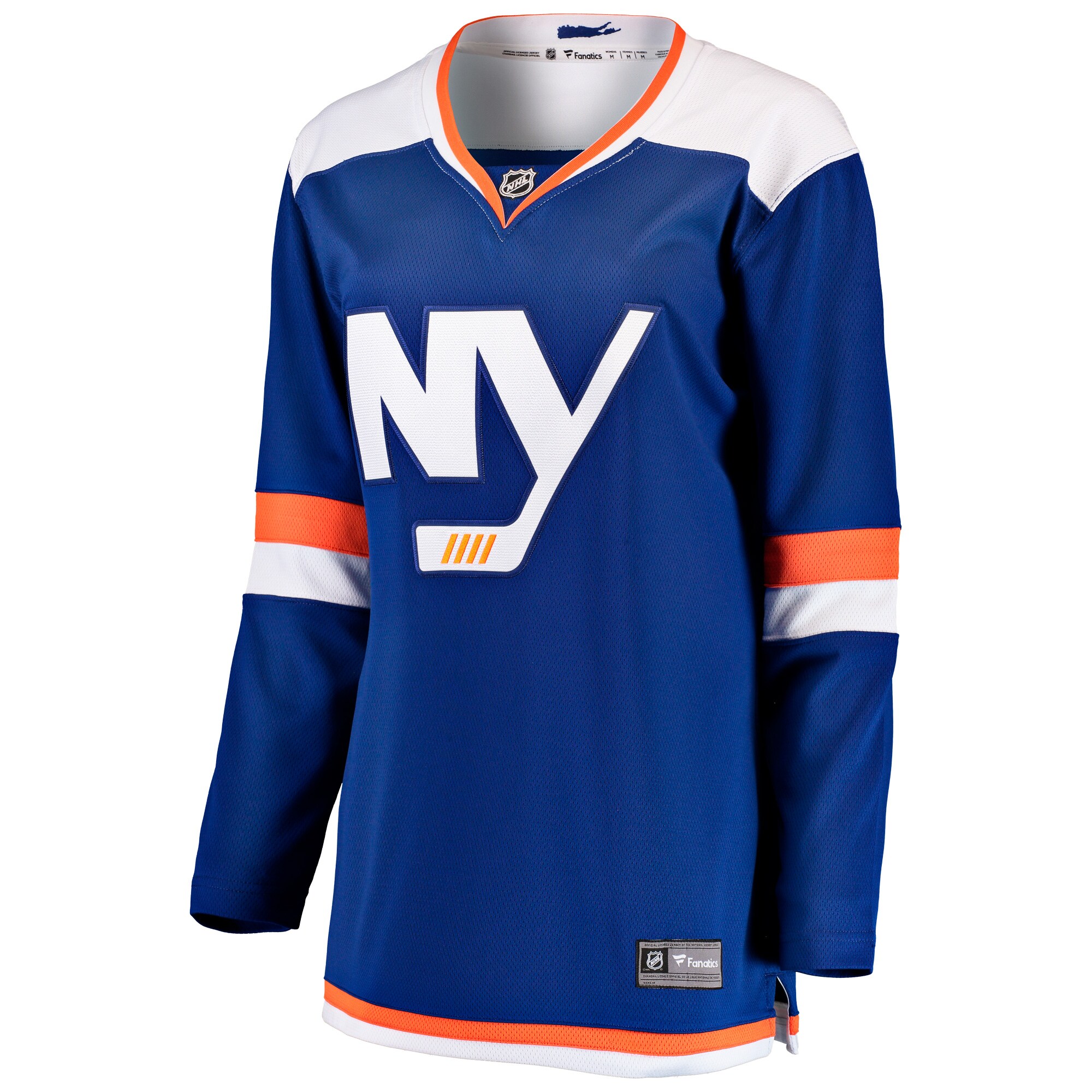 New York Islanders Fanatics Branded Women's Alternate Breakaway Blank Jersey - Blue - vstockx