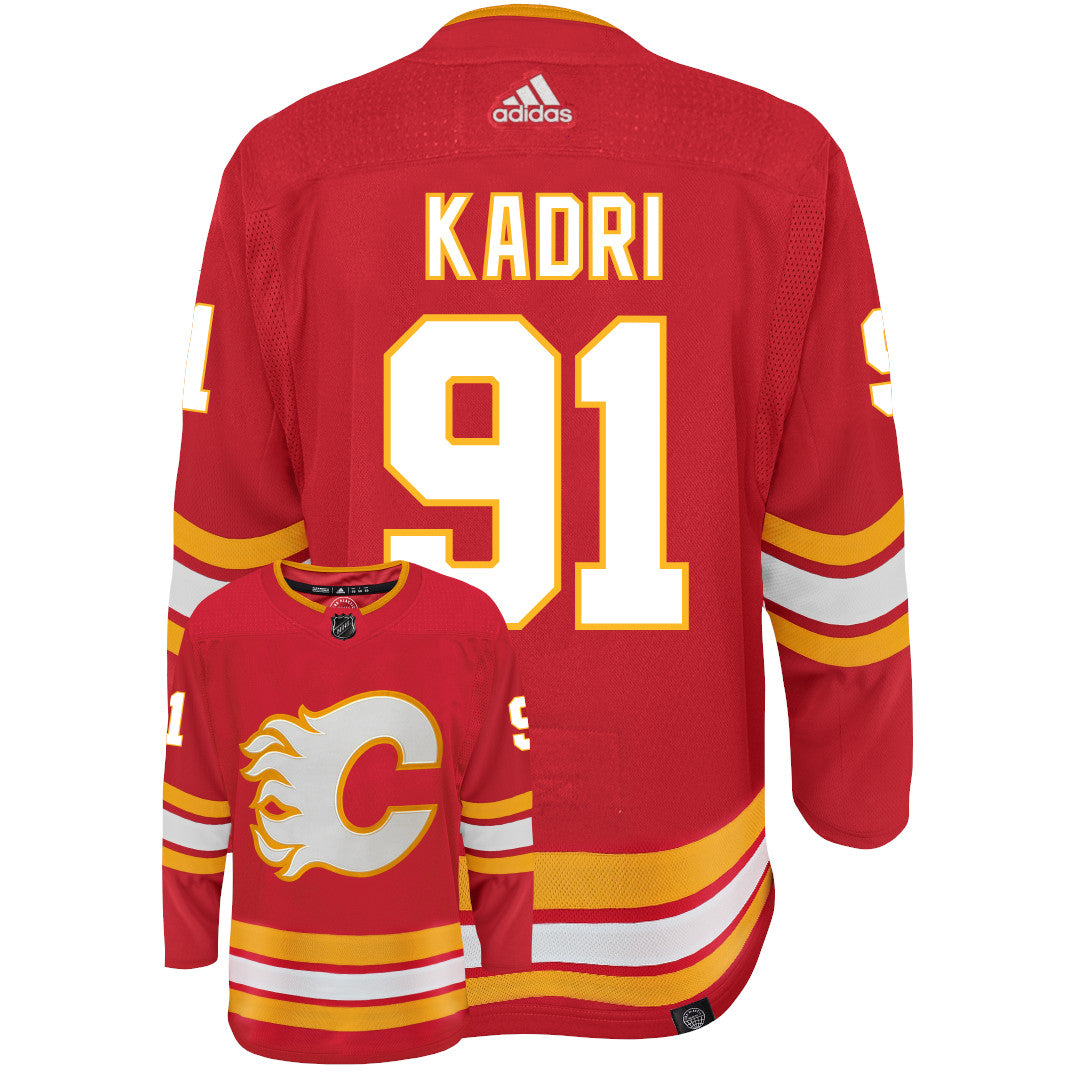 Nazem Kadri Calgary Flames Adidas Primegreen Authentic NHL Hockey Jersey - vstockx