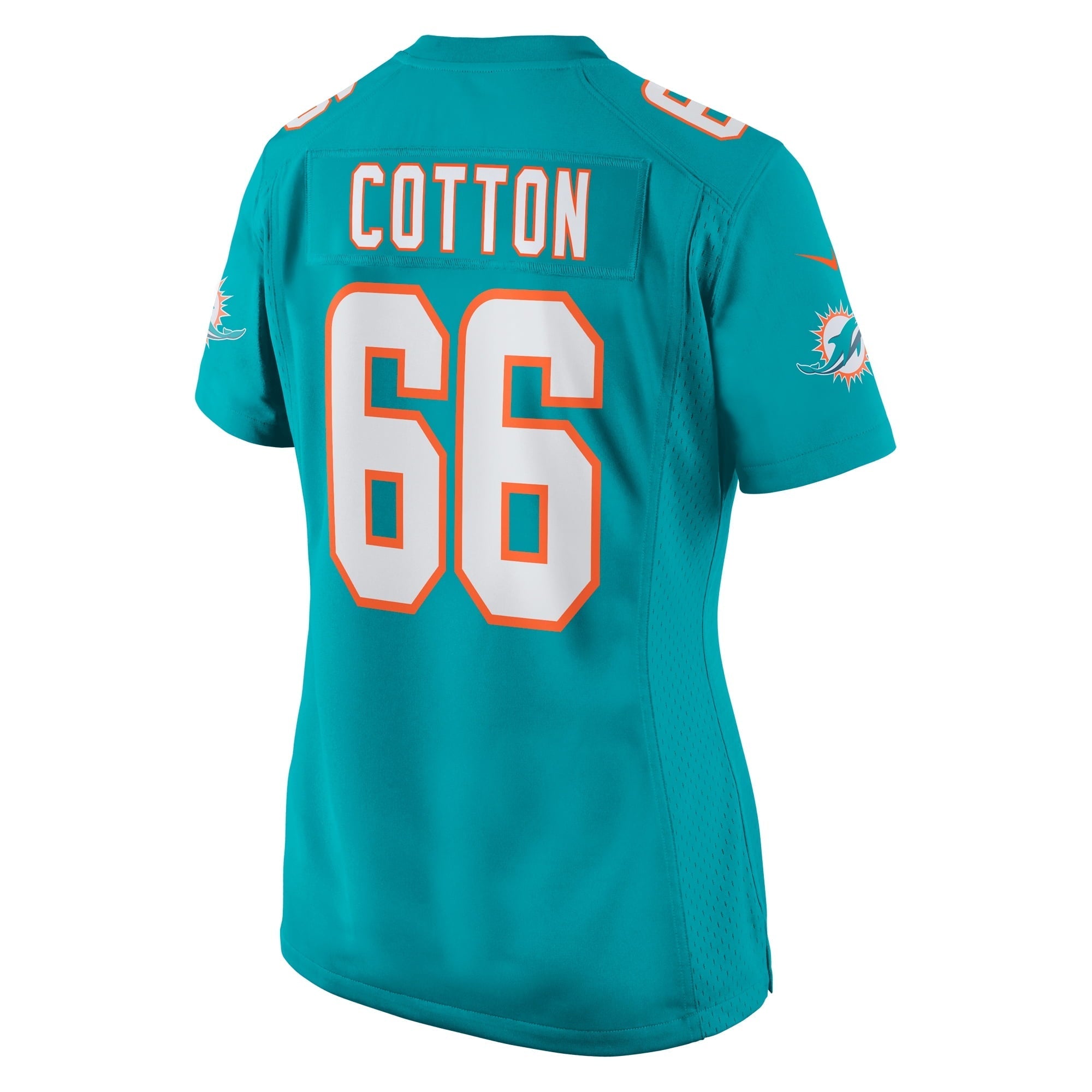 Women's Nike Lester Cotton Sr. Aqua Miami Dolphins Home Game Player Jersey - vstockx