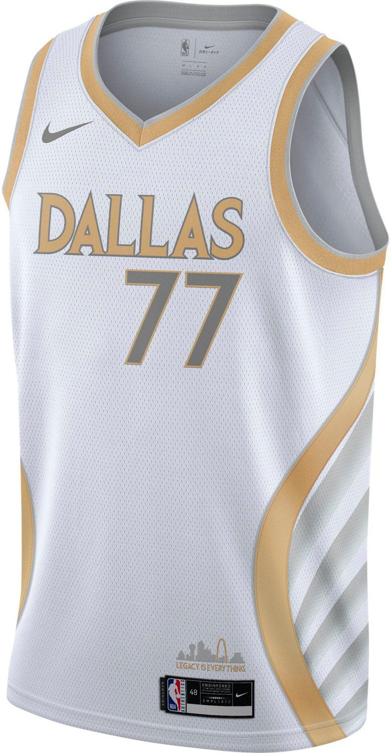 Nike Men's Dallas Mavericks Luka Doncic 2020 City Edition Swingman Jersey - vstockx