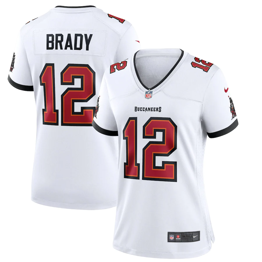 Women's Tampa Bay Buccaneers Tom Brady Game Vapor Jersey White - vstockx
