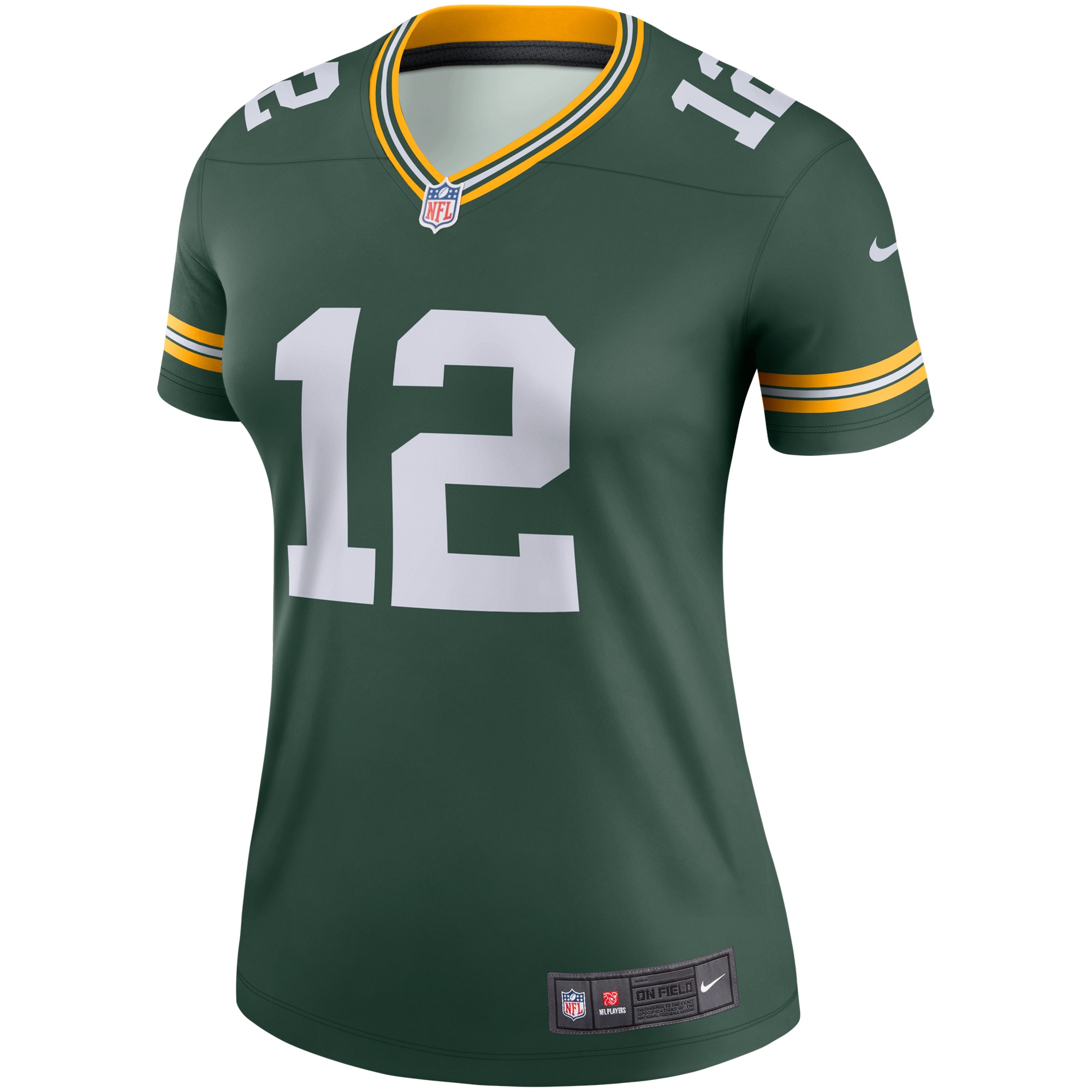 Aaron Rodgers Green Bay Packers Nike Women's Legend Jersey - Green - vstockx