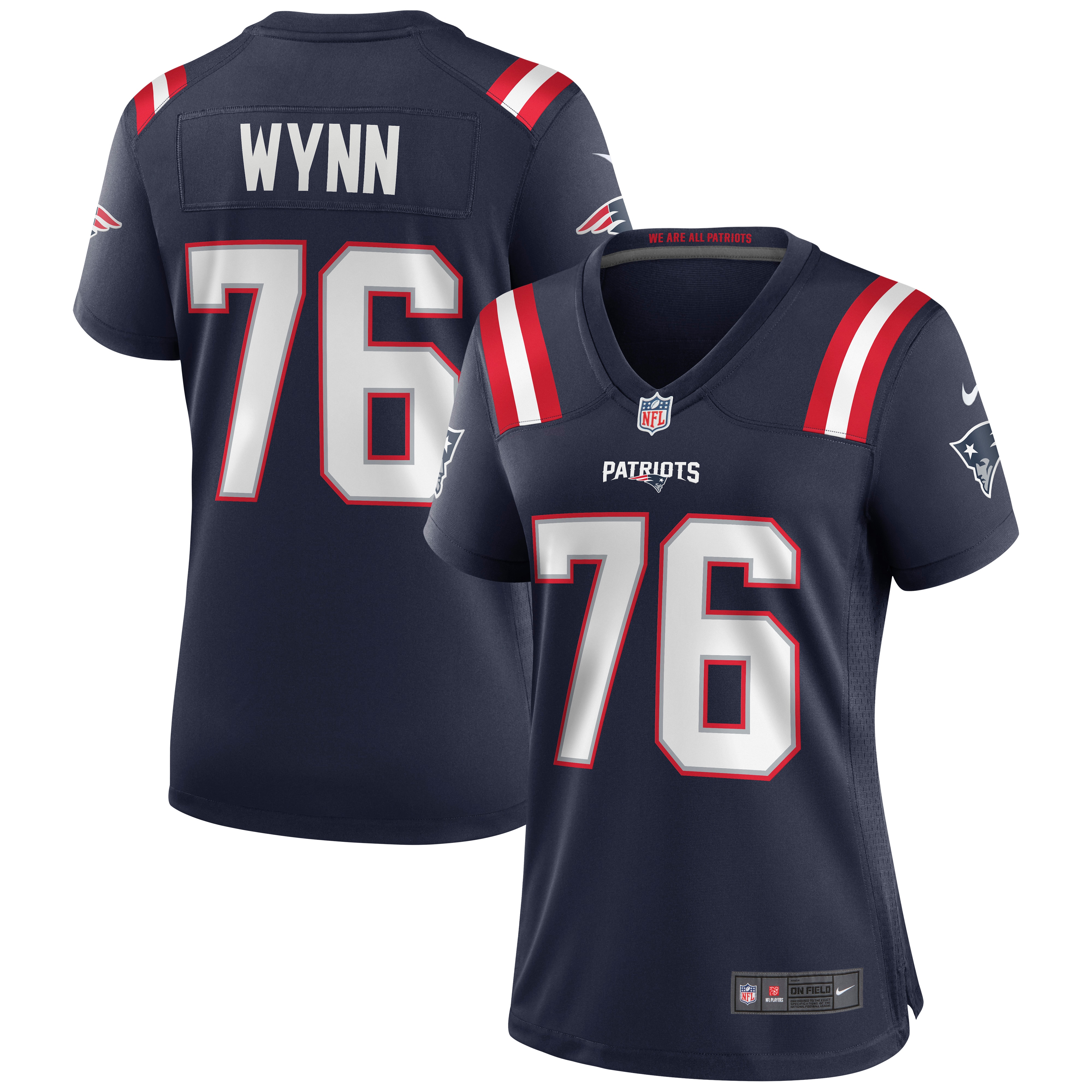 Isaiah Wynn New England Patriots Nike Women's Game Jersey - Navy - vstockx