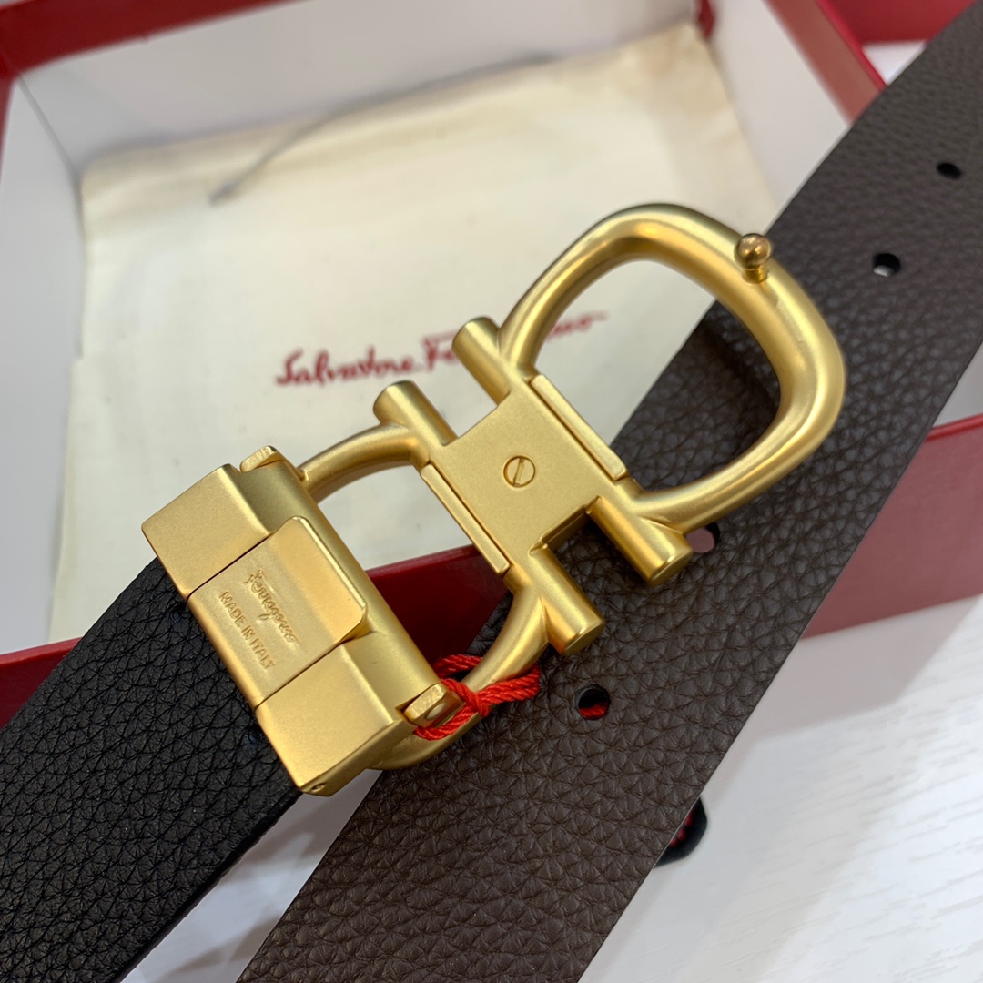 Streetwear Belt Ferragamo 319680 size:3.5cm - vstockx