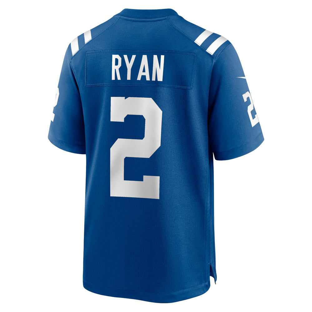 Youth Indianapolis Colts Matt Ryan Game Jersey Royal Blue - vstockx