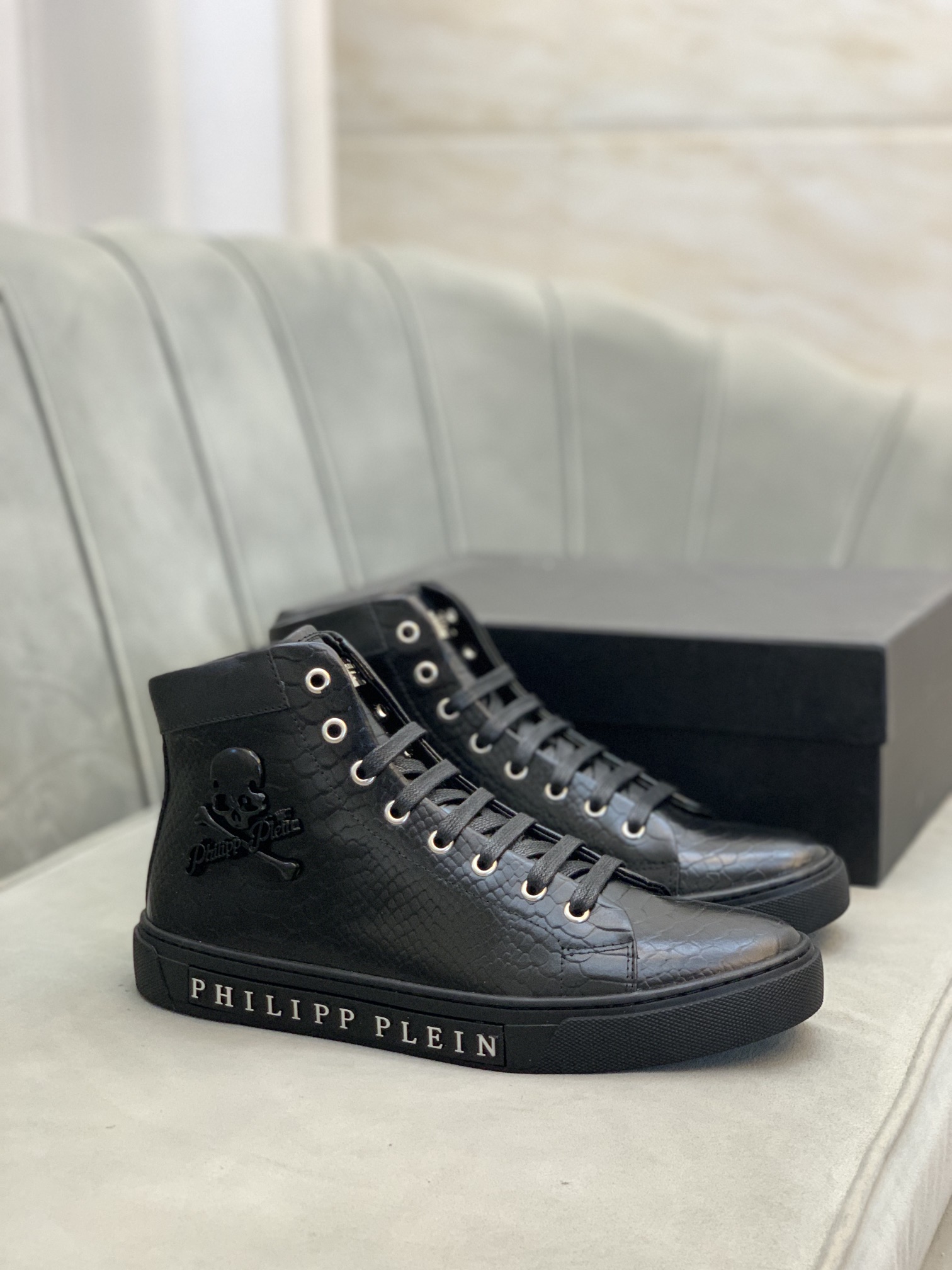 Philipp Plein High Top Sneakers 2 - vstockx