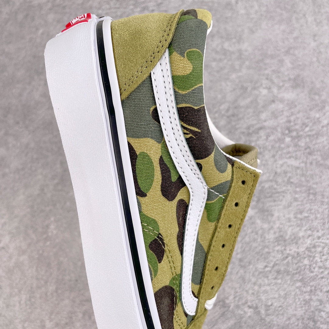 Vans Old Skool 36 DX Bape Green ABC Camo - vstockx