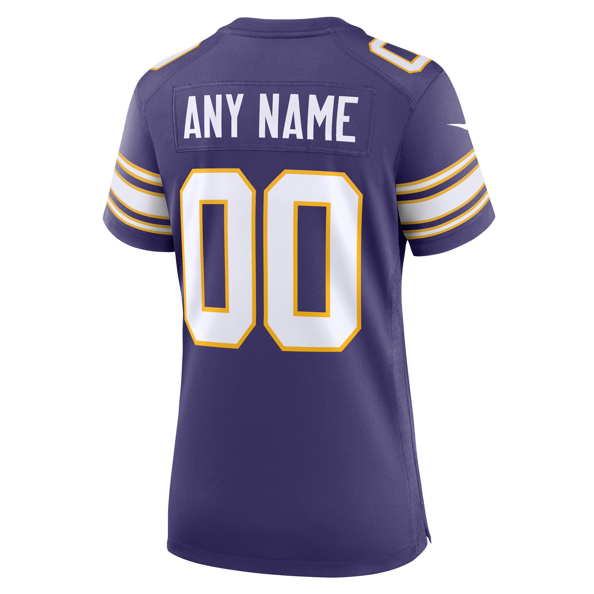 Minnesota Vikings Nike Women's Classic Custom Game Jersey - Purple - vstockx