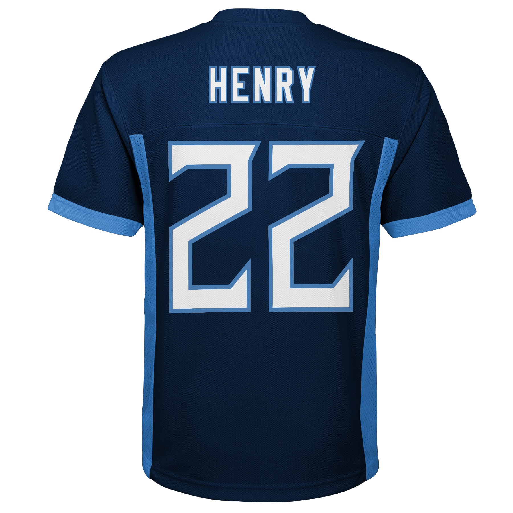 Derrick Henry Tennessee Titans Youth Replica Player Jersey - Navy - vstockx