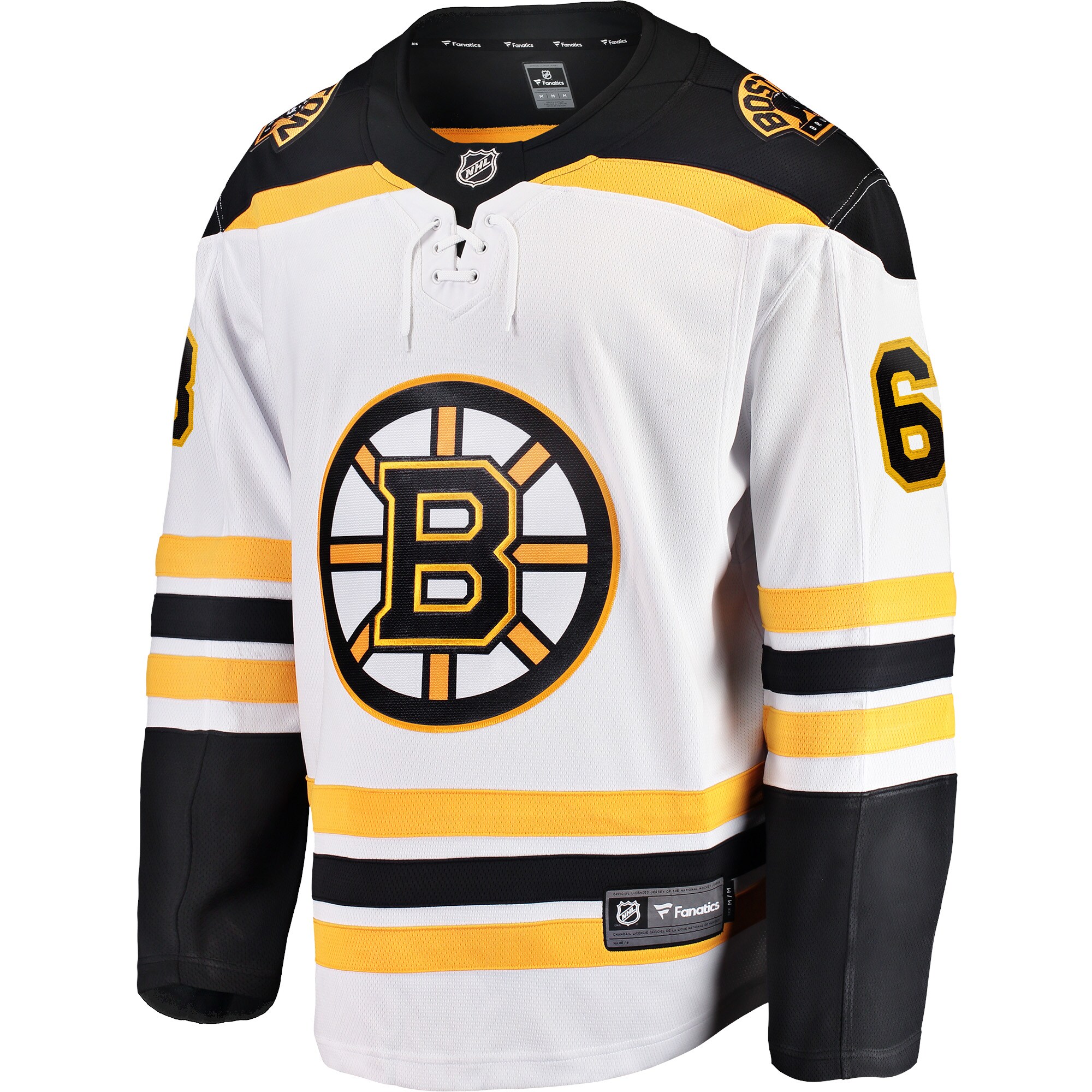 Brad Marchand Boston Bruins Fanatics Branded Away Premier Breakaway Player Jersey - White - vstockx