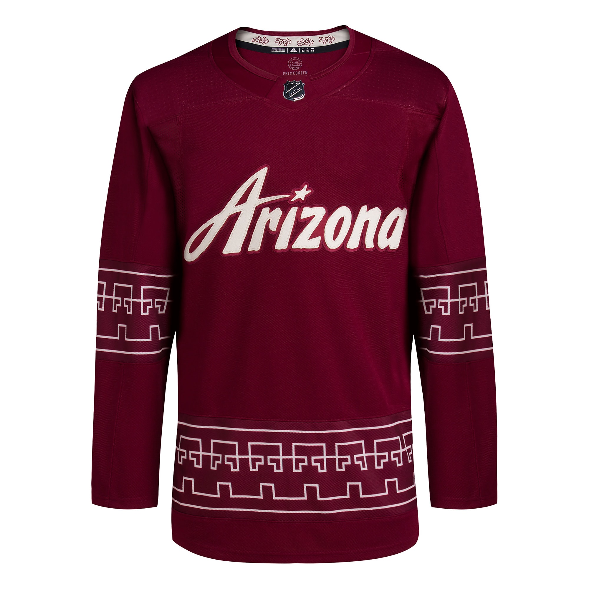 Arizona Coyotes adidas Alternate 2022/23 Primegreen Authentic Jersey - Garnet - vstockx