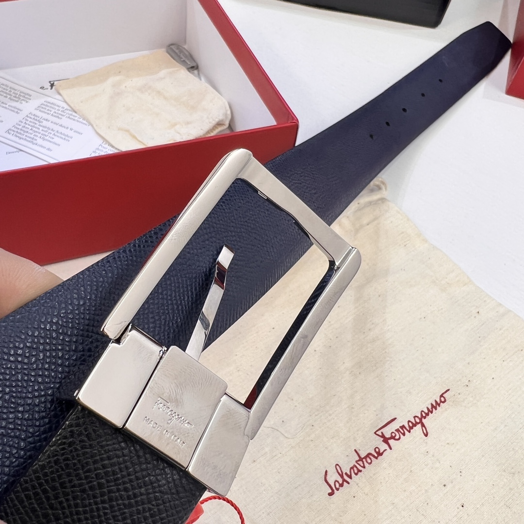 Streetwear Belt Ferragamo 320285 size:3.5cm - vstockx