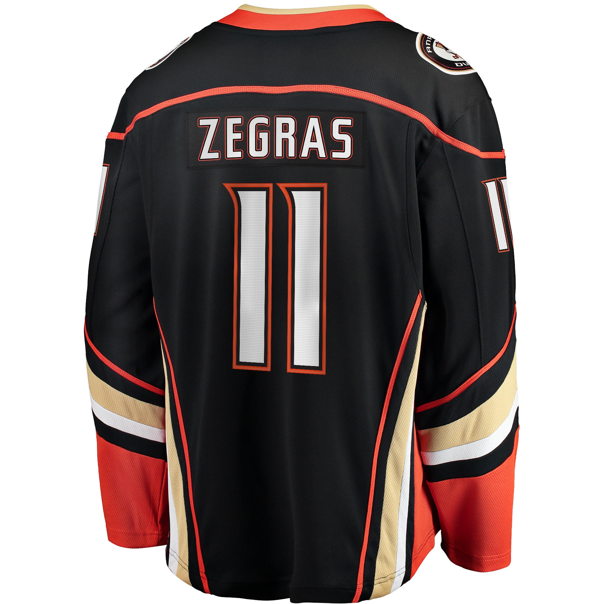 Trevor Zegras Anaheim Ducks Fanatics Branded Home Breakaway Player Jersey - Black - vstockx