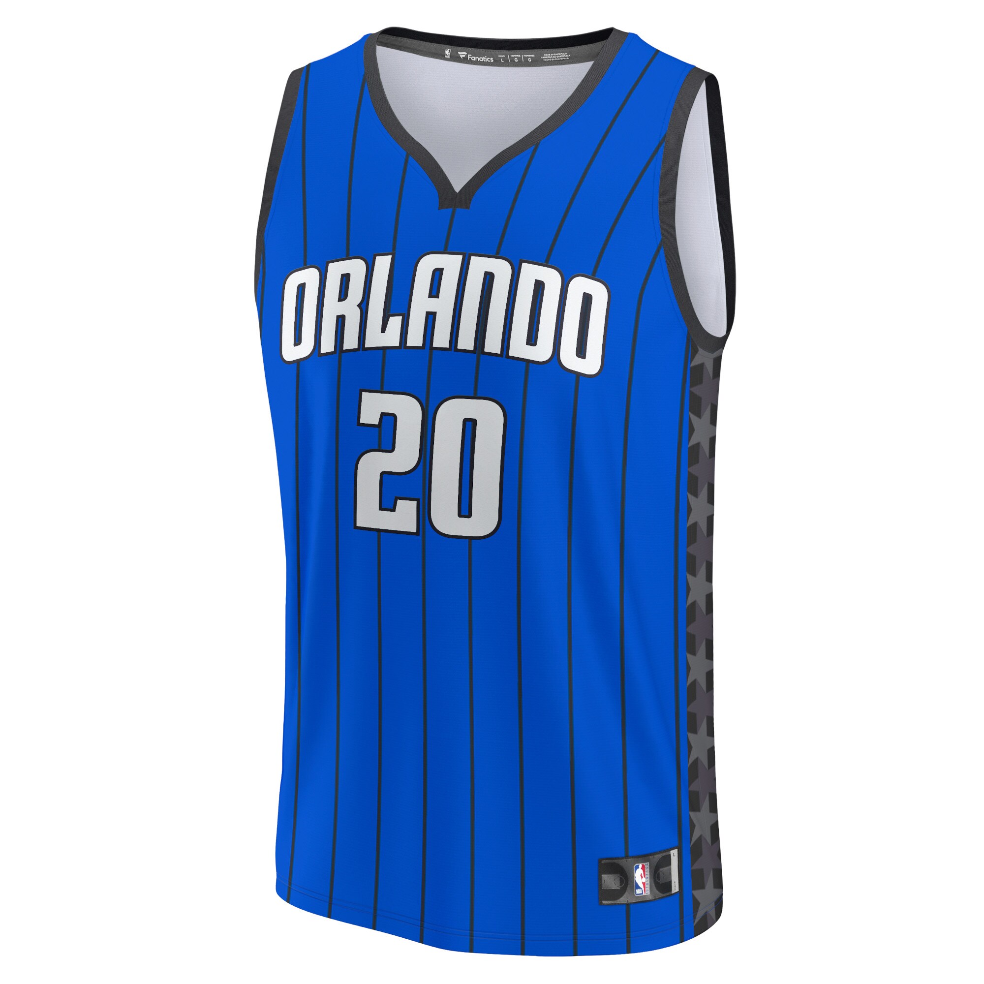 Markelle Fultz Orlando Magic Fanatics Branded Fast Break Replica Player Jersey - Statement Edition - Blue - vstockx