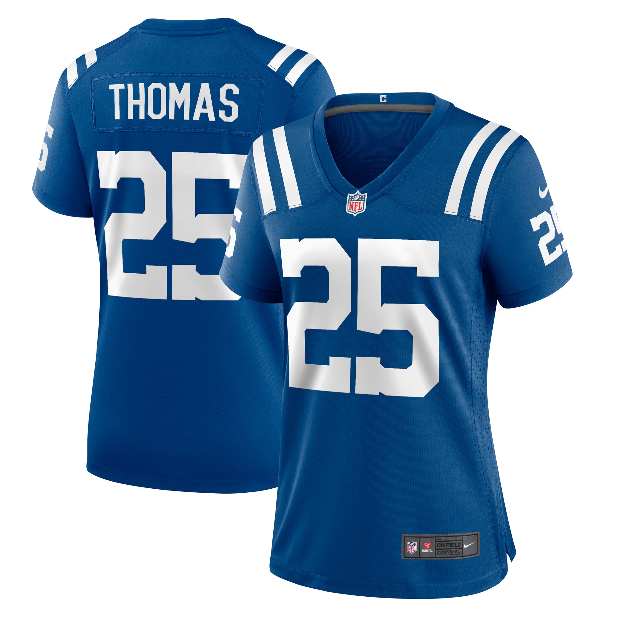 Rodney Thomas Indianapolis Colts Nike Women's Player Game Jersey - Royal - vstockx