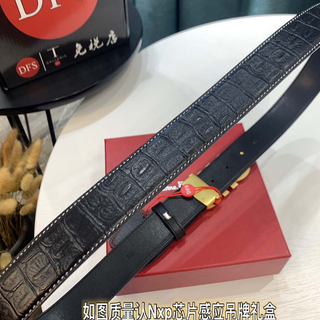 Streetwear Belt Ferragamo 319408 size:3.5cm - vstockx