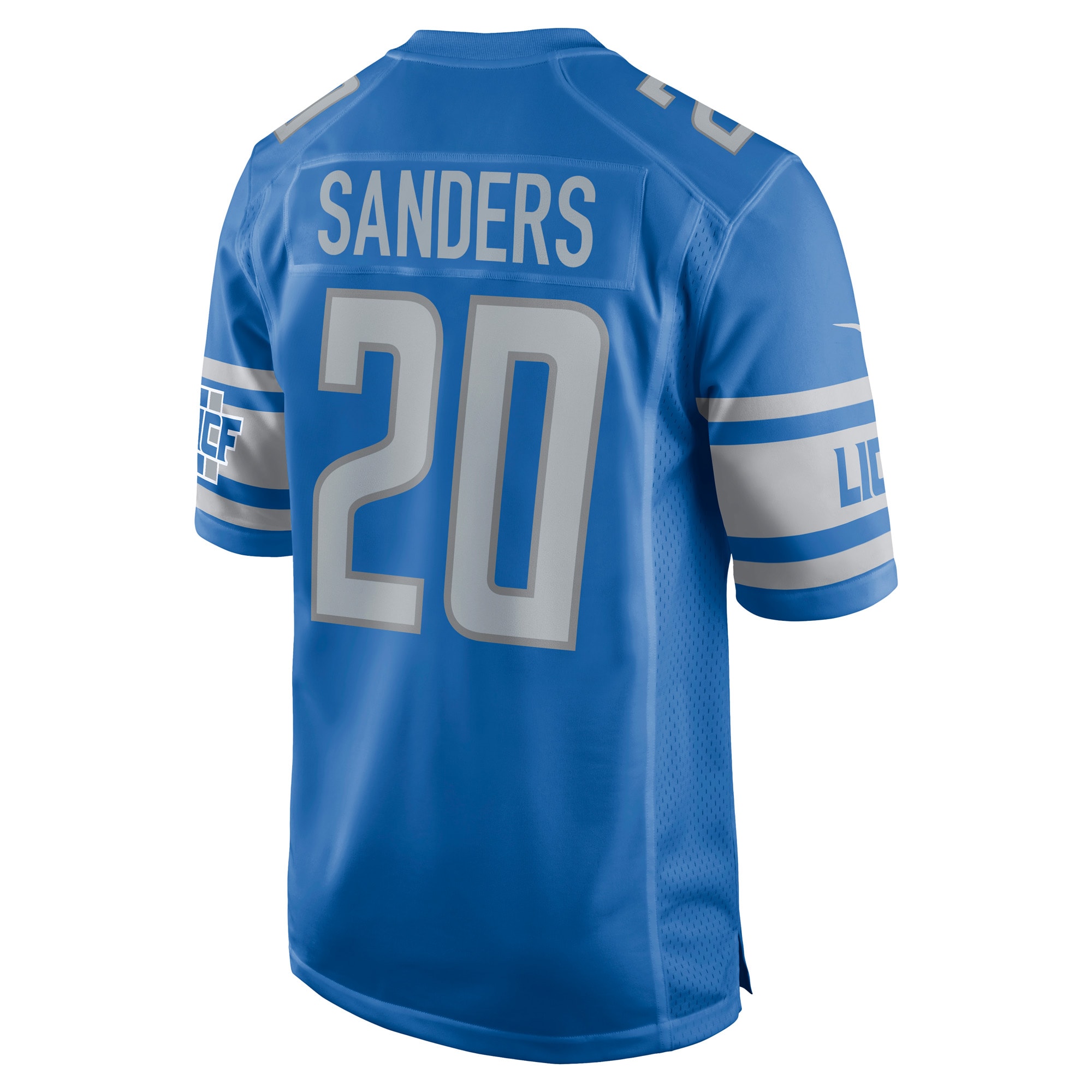 Barry Sanders Detroit Lions Nike Game Retired Player Jersey - Blue - vstockx
