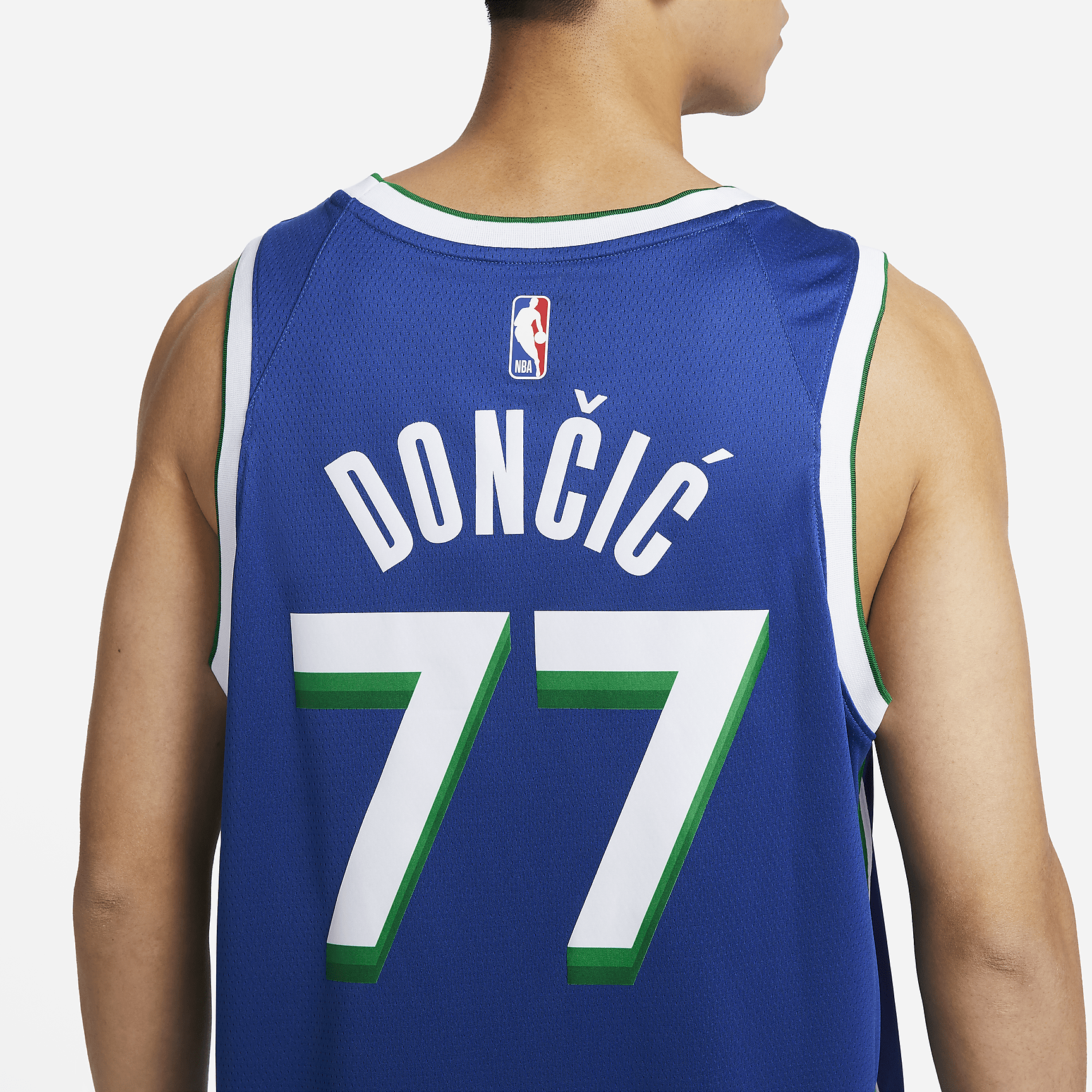 Luka Doncic Dallas Mavericks City Edition Nike Dri-FIT NBA Swingman Jersey - Rush Blue - vstockx