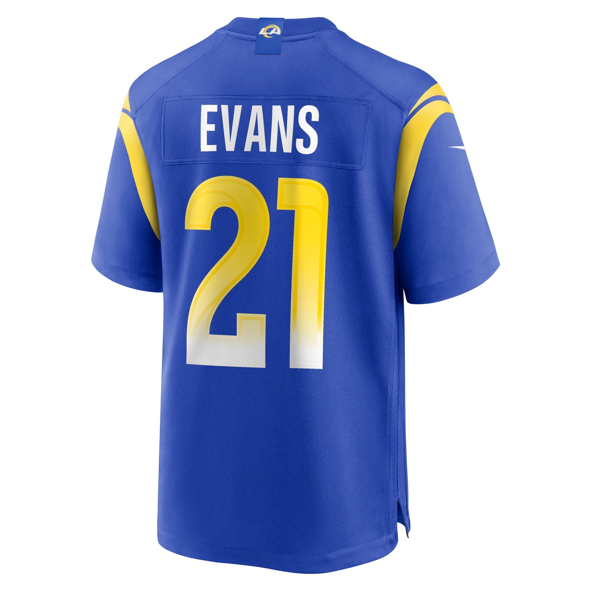 Men's Nike Zach Evans Royal Los Angeles Rams Home Game Jersey - vstockx