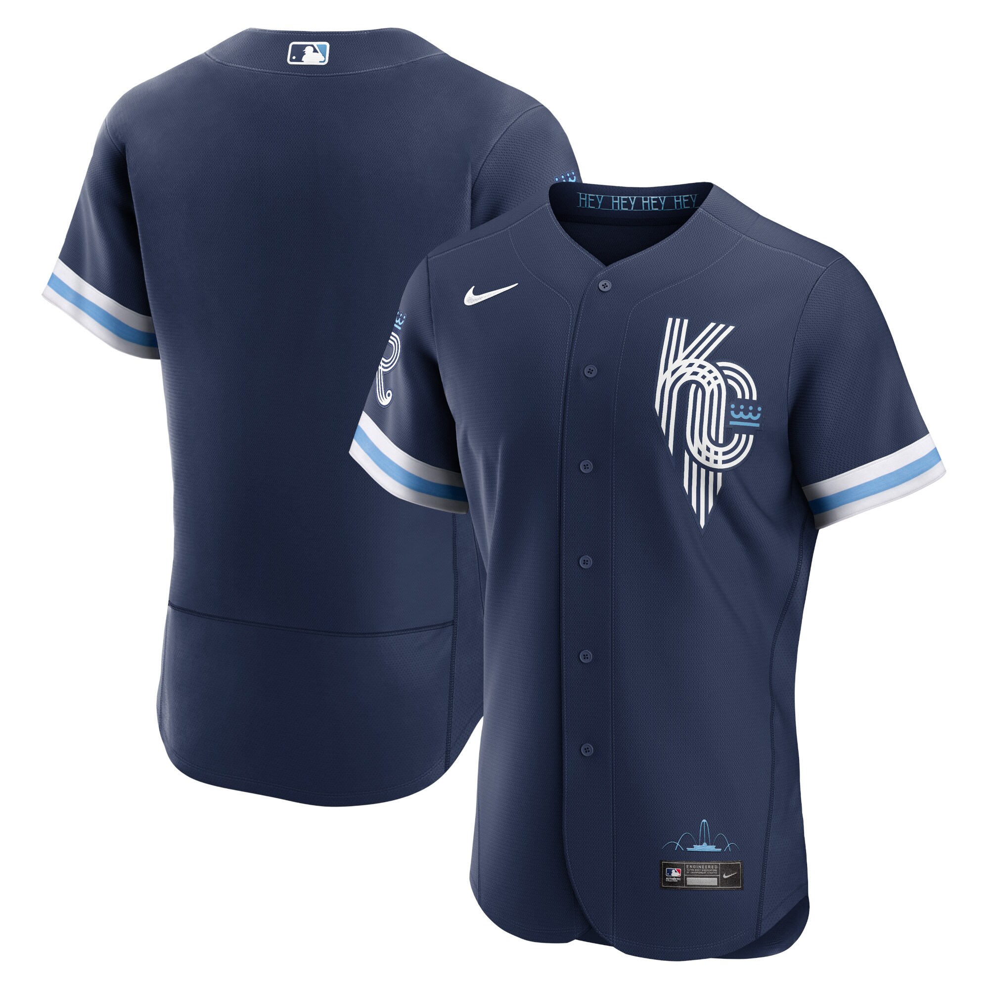 Kansas City Royals Nike 2022 City Connect Authentic Jersey - Navy - vstockx