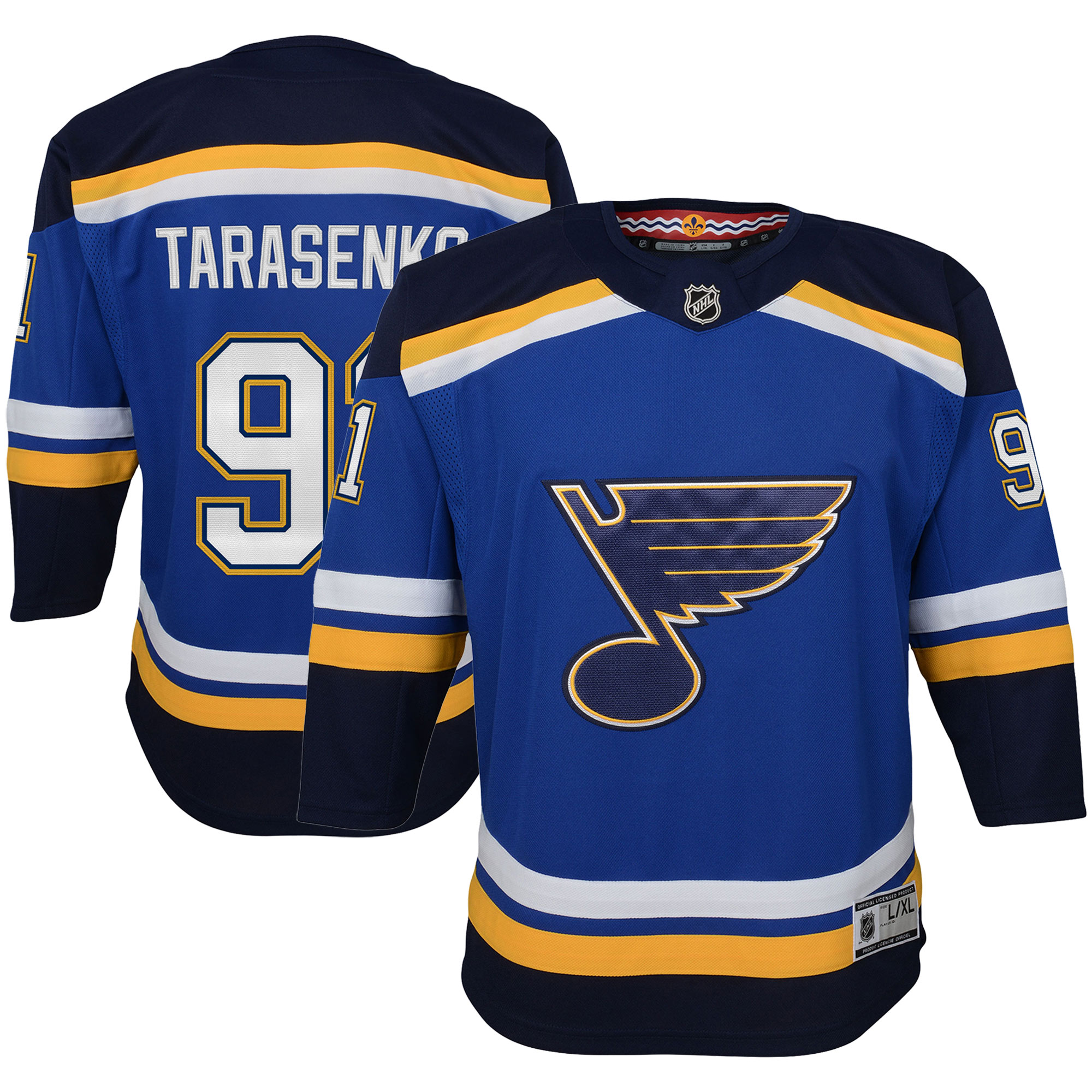 Vladimir Tarasenko St. Louis Blues Youth Home Premier Player Jersey - Blue - vstockx