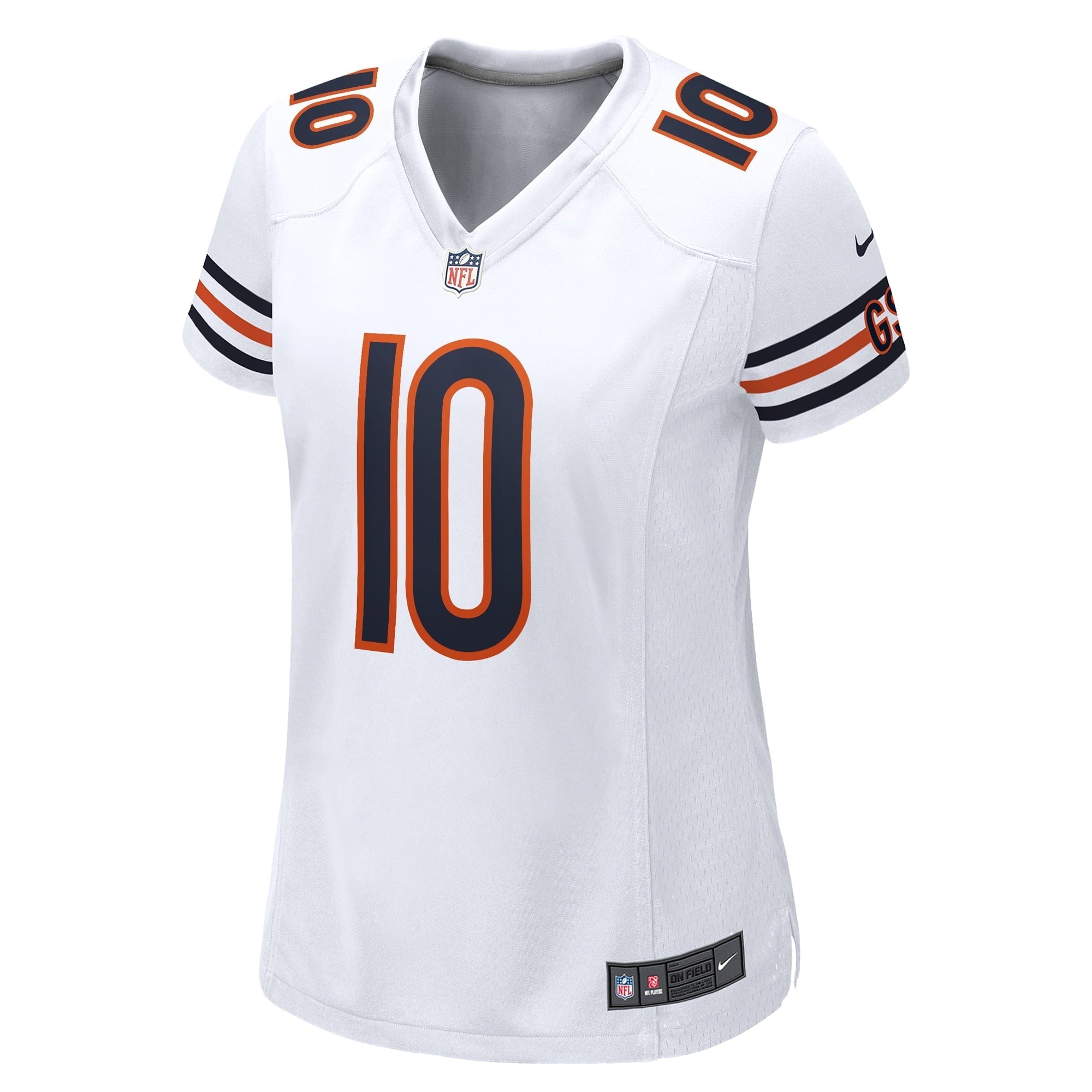 Women's Nike Chase Claypool White Chicago Bears Game Player Jersey - vstockx
