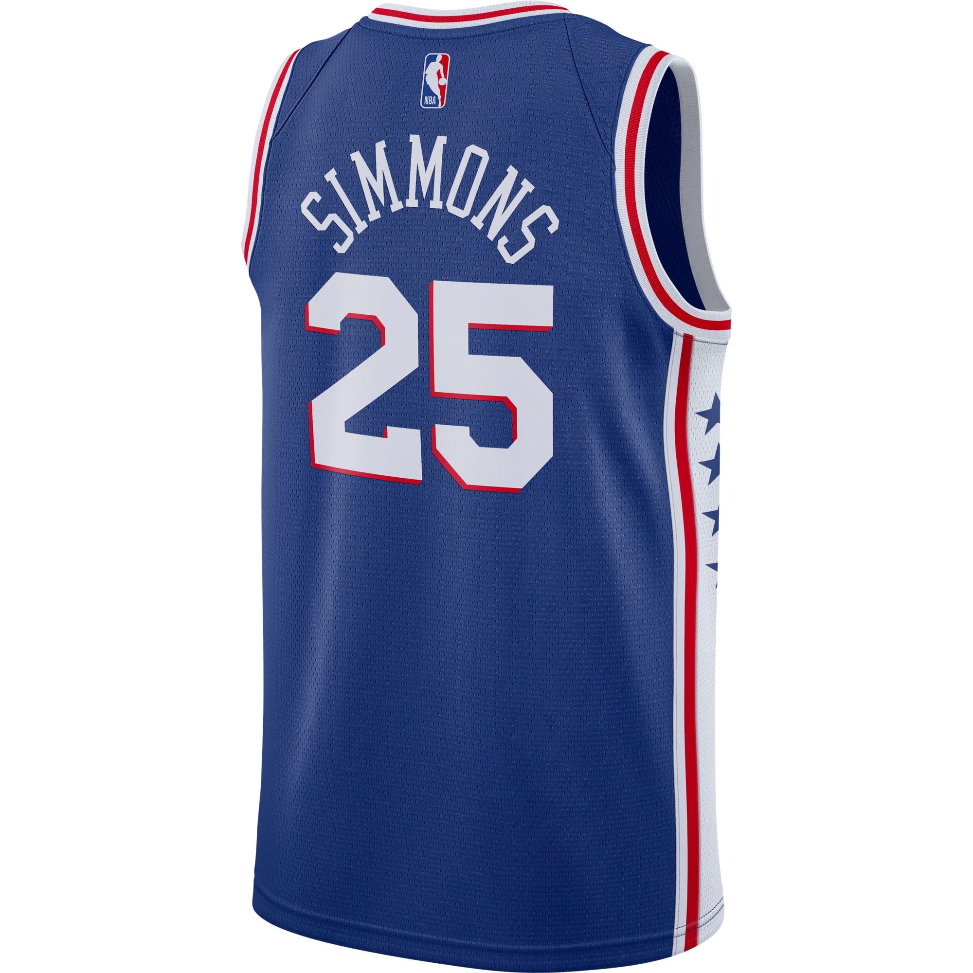 Ben Simmons Philadelphia 76ers Nike 2020/21 Swingman Jersey - Royal - Icon Edition - vstockx