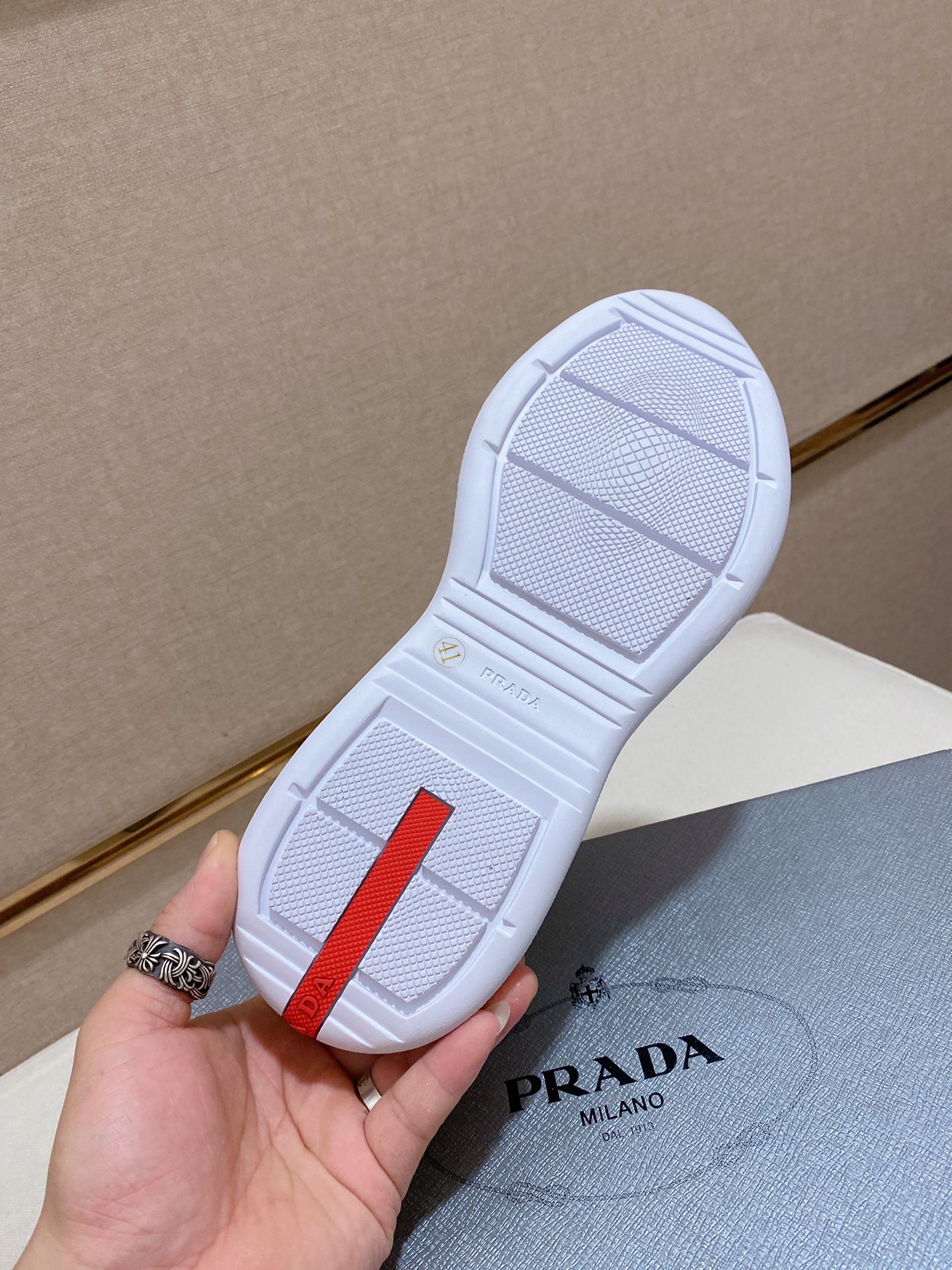 Prada America's Cup sneaker 16 - vstockx