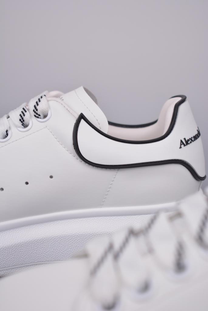 Alexander McQueen Oversized White Black Trim - vstockx