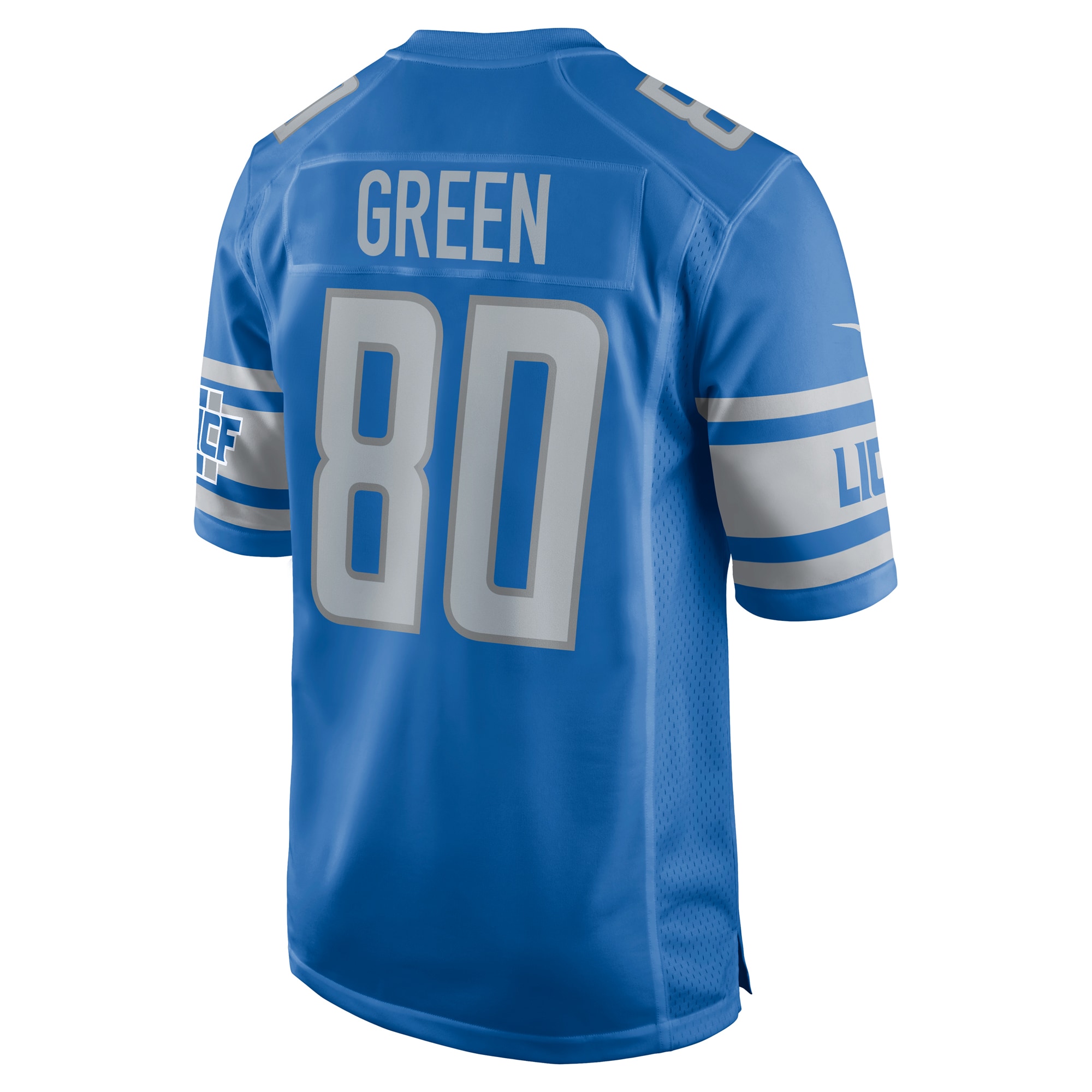 Antoine Green Detroit Lions Nike Team Game Jersey - Blue - vstockx