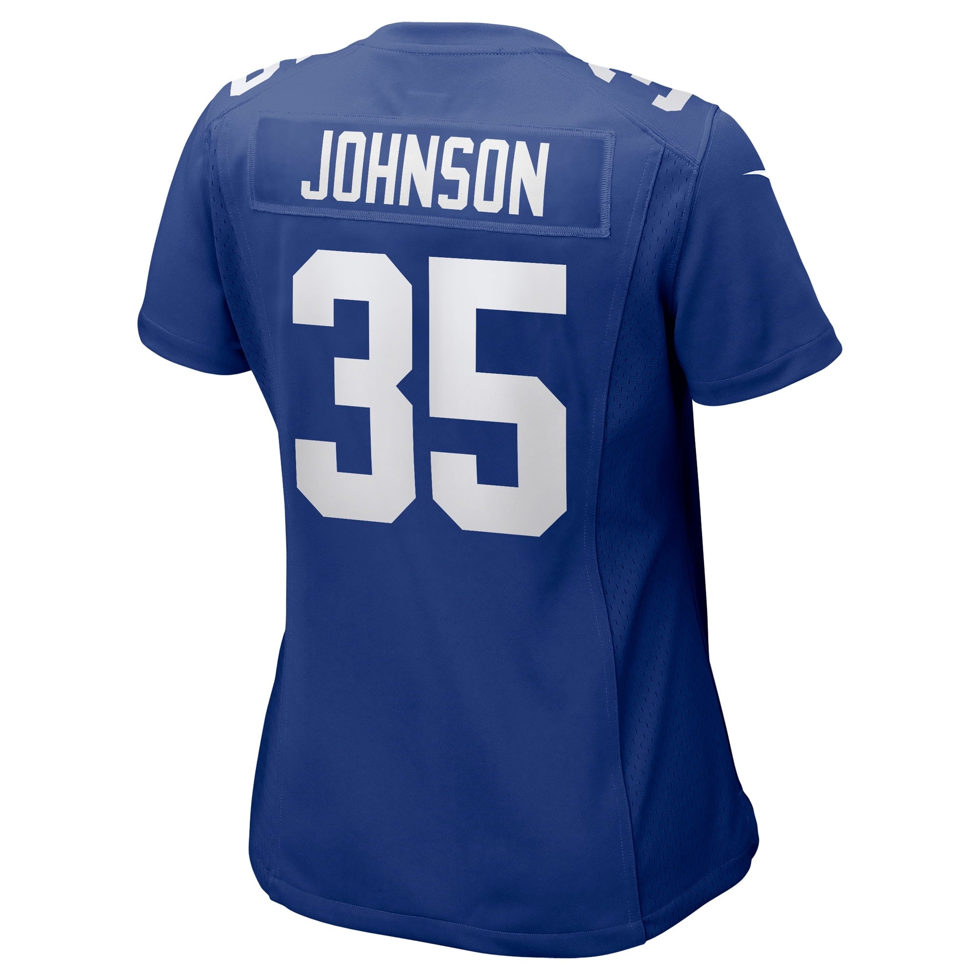 Women's Nike Leonard Johnson Royal New York Giants Game Player Jersey - vstockx