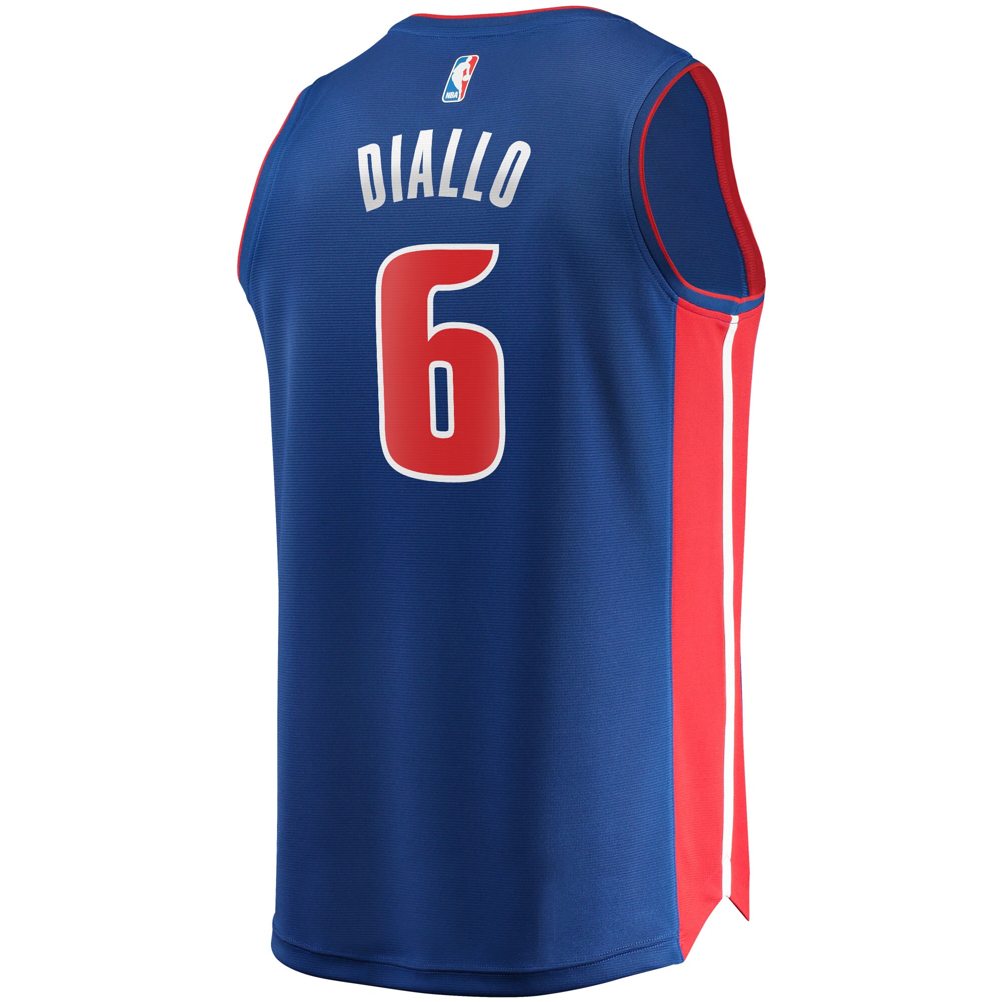 Hamidou Diallo Detroit Pistons Fanatics Branded 2021/22 Fast Break Replica Jersey - Icon Edition - Blue - vstockx