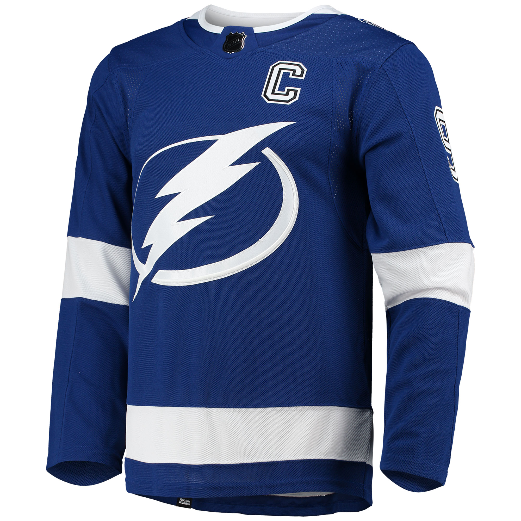 Steven Stamkos Tampa Bay Lightning adidas Home Primegreen Authentic Pro Player Jersey - Blue - vstockx